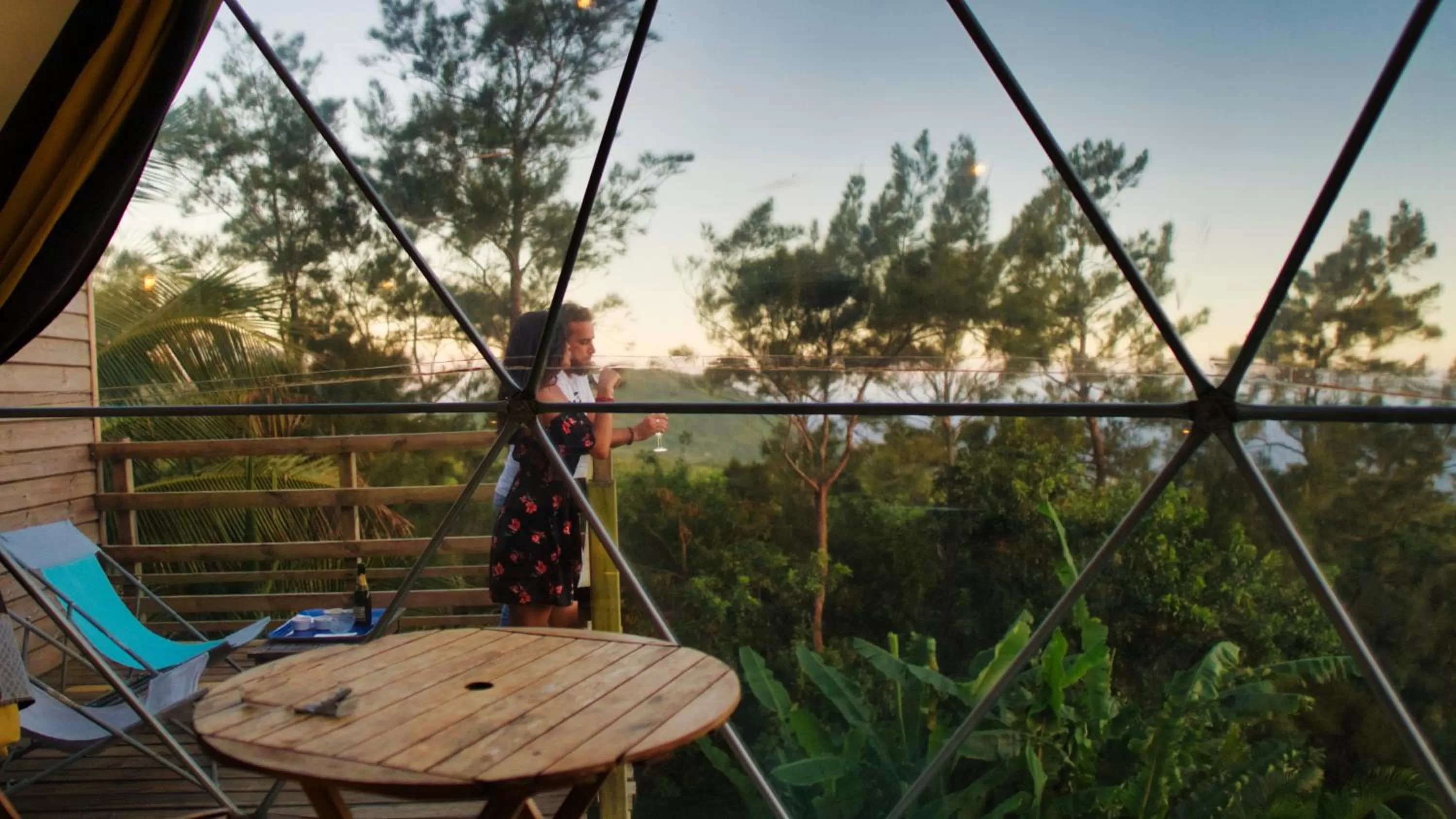 View (from property/room) in Bubble Dome Village