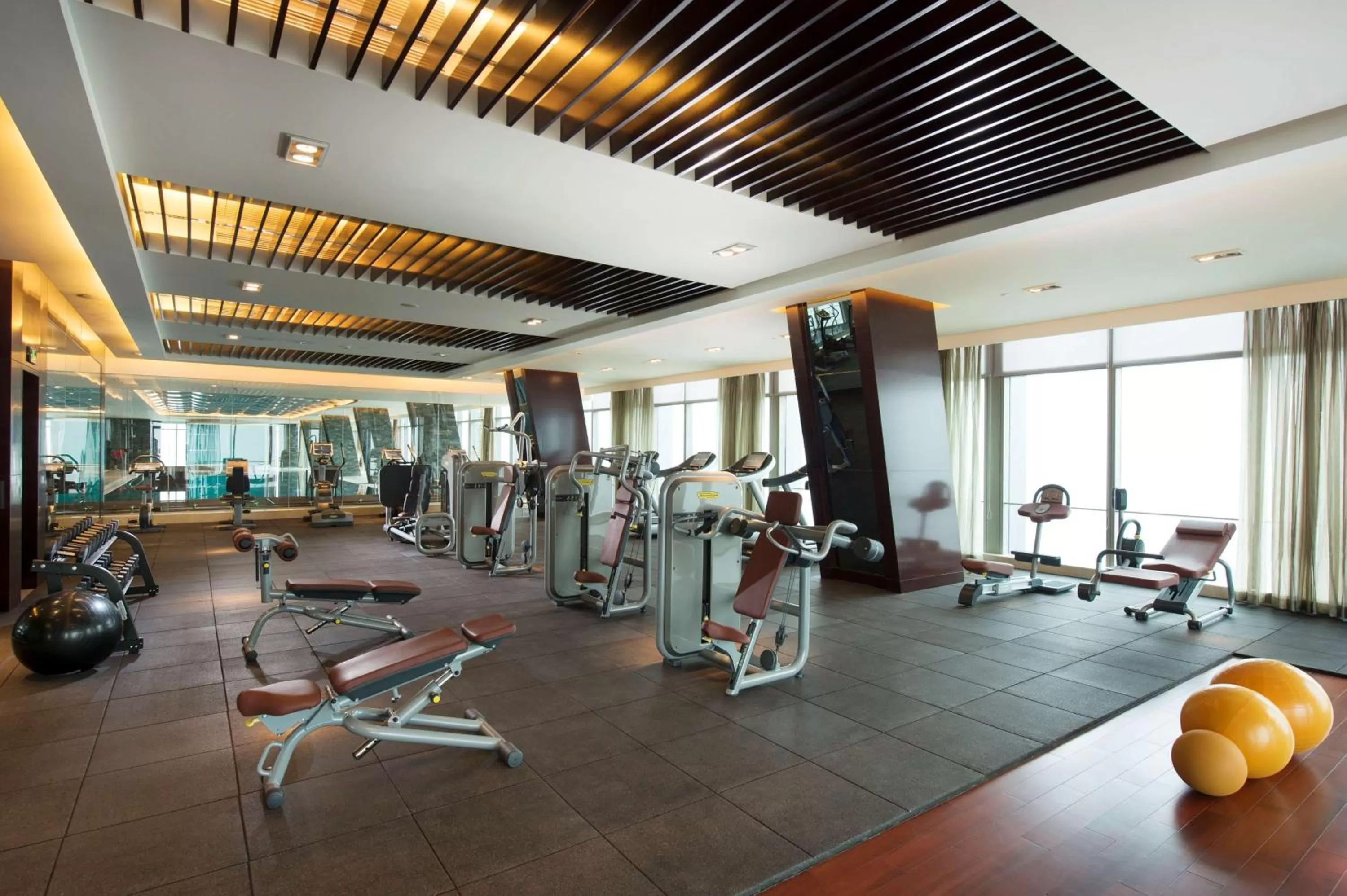 Fitness centre/facilities in Hilton Shijiazhuang