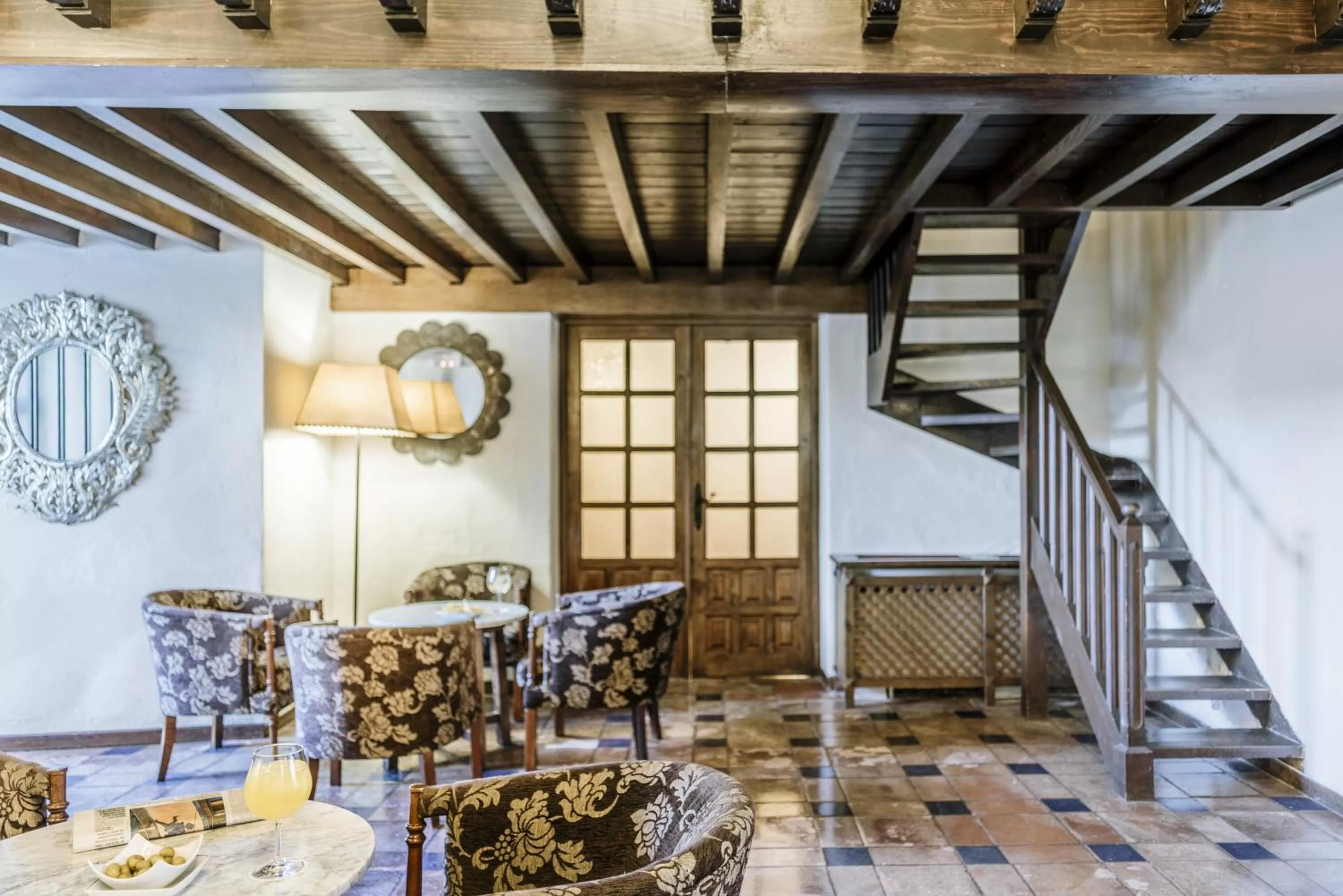 Lounge or bar in Parador de Zafra