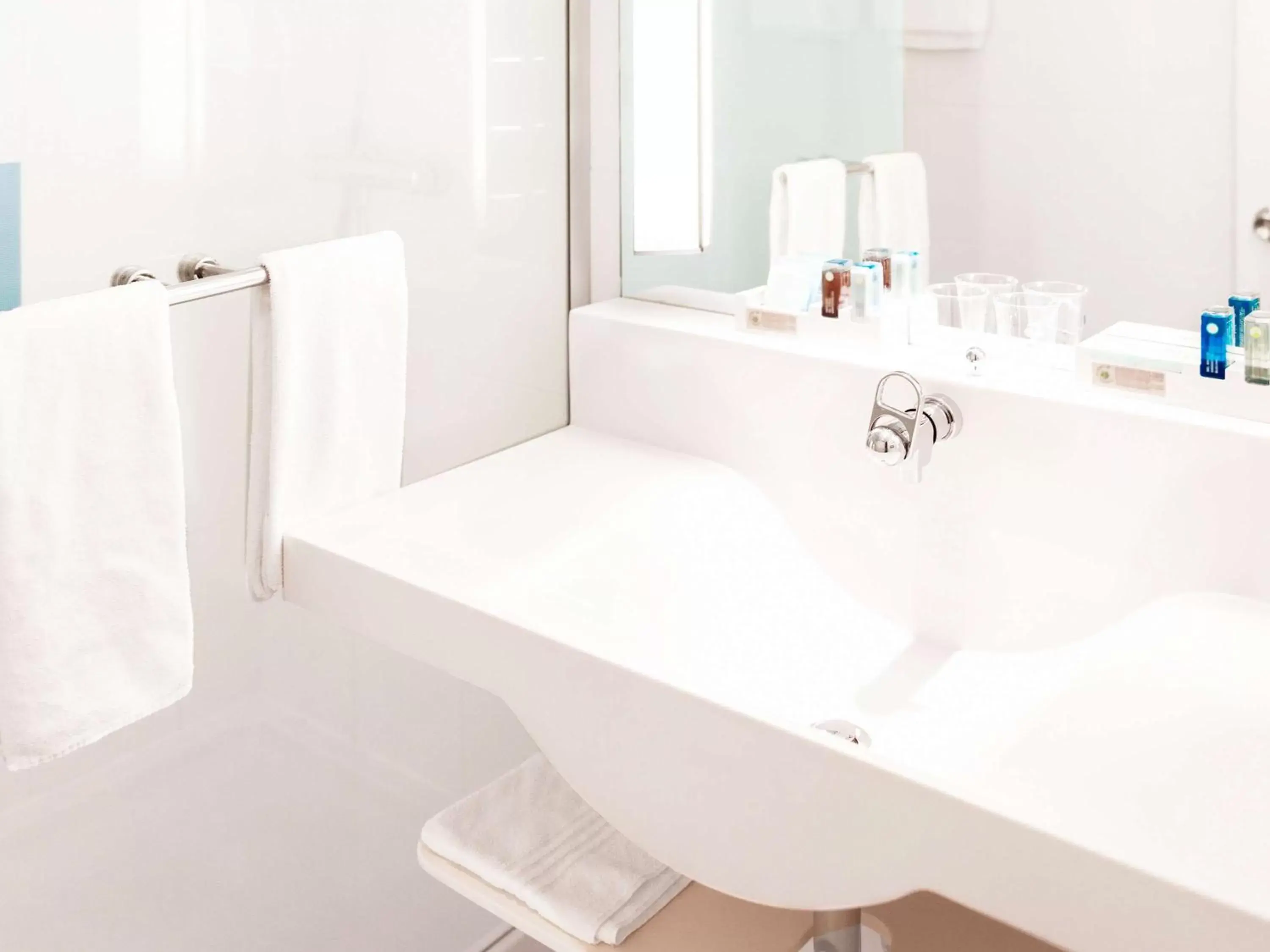 Comfort Room with Double Bed and Single Sofa Bed in Novotel Belfort Centre Atria Comfort Room with Double Bed and Single Sofa Bed in Novotel Belfort Centre Atria