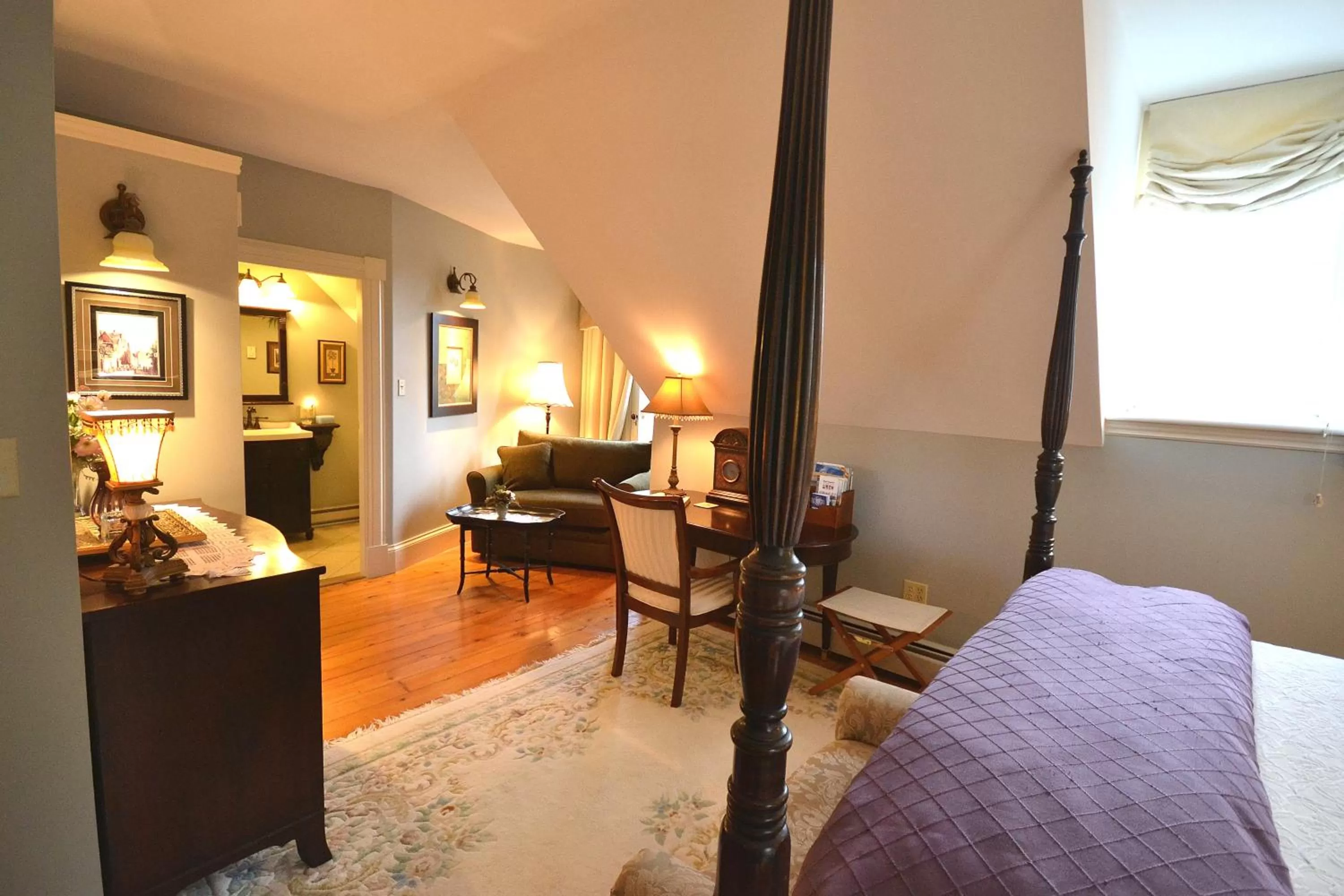 Bed in Briarwood Bed & Breakfast