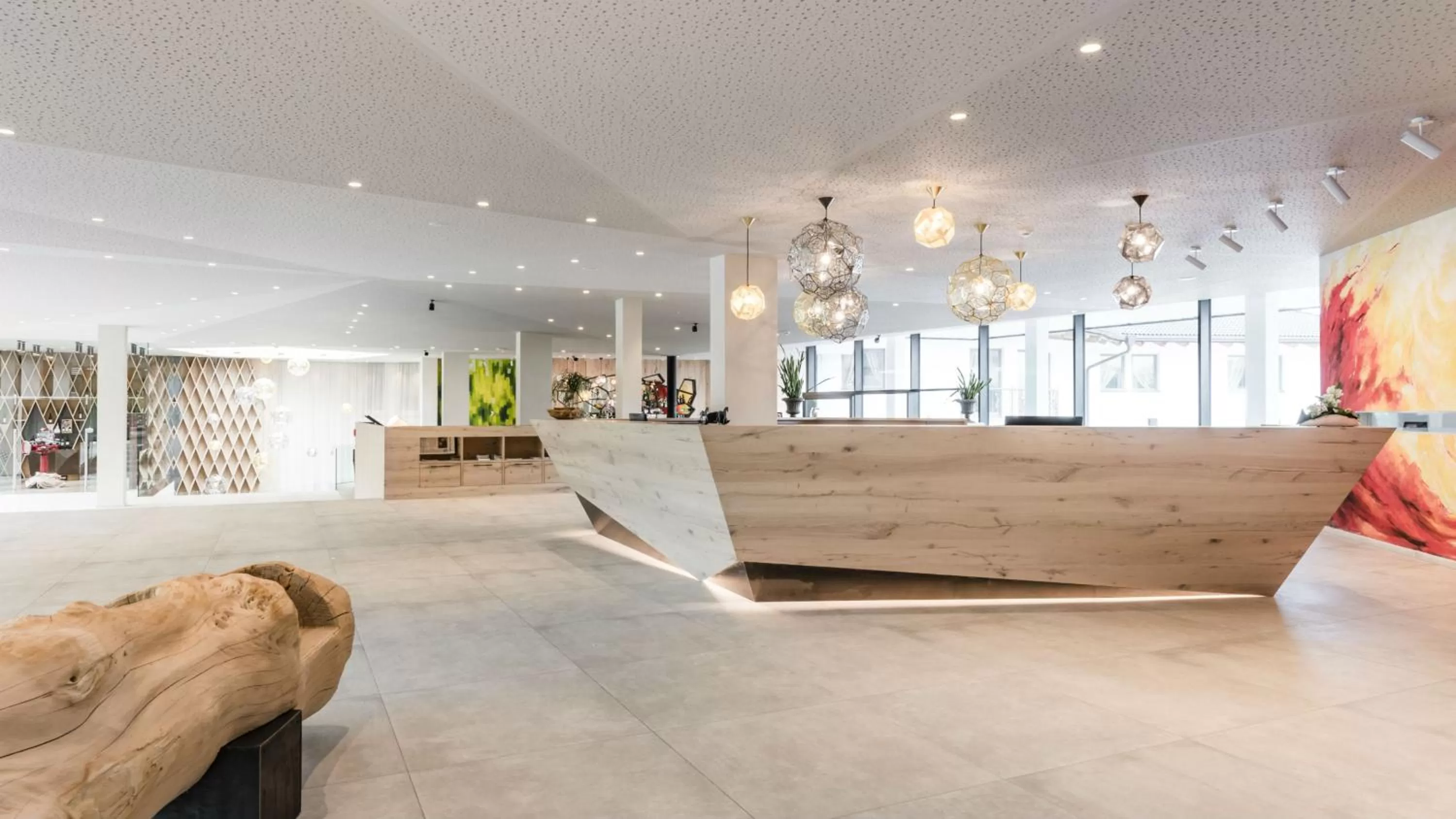 Lobby or reception in Hotel Rosengarten (Schenna Resort)