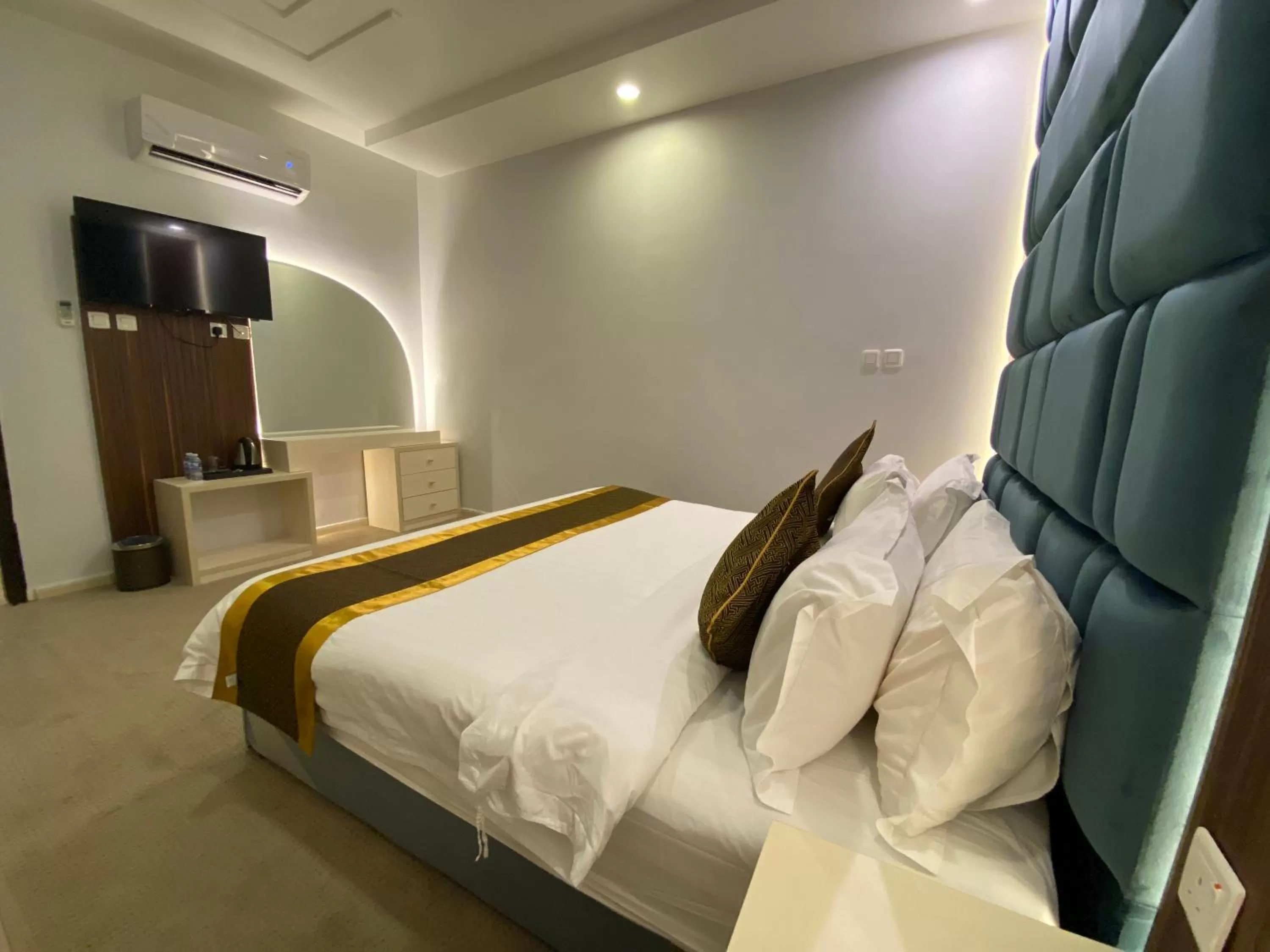 Bed in شقق ارين البساتين