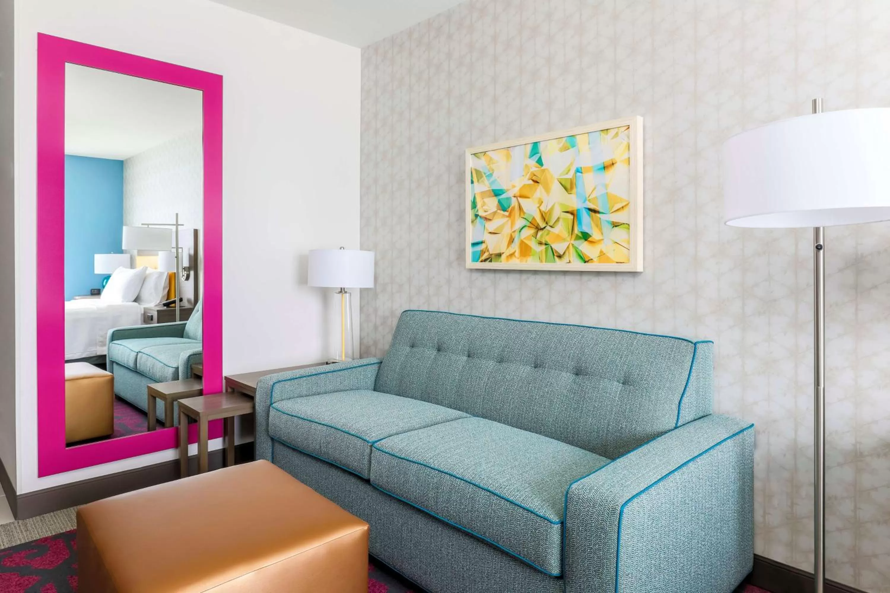 Living room in Home2 Suites By Hilton West Sacramento, Ca