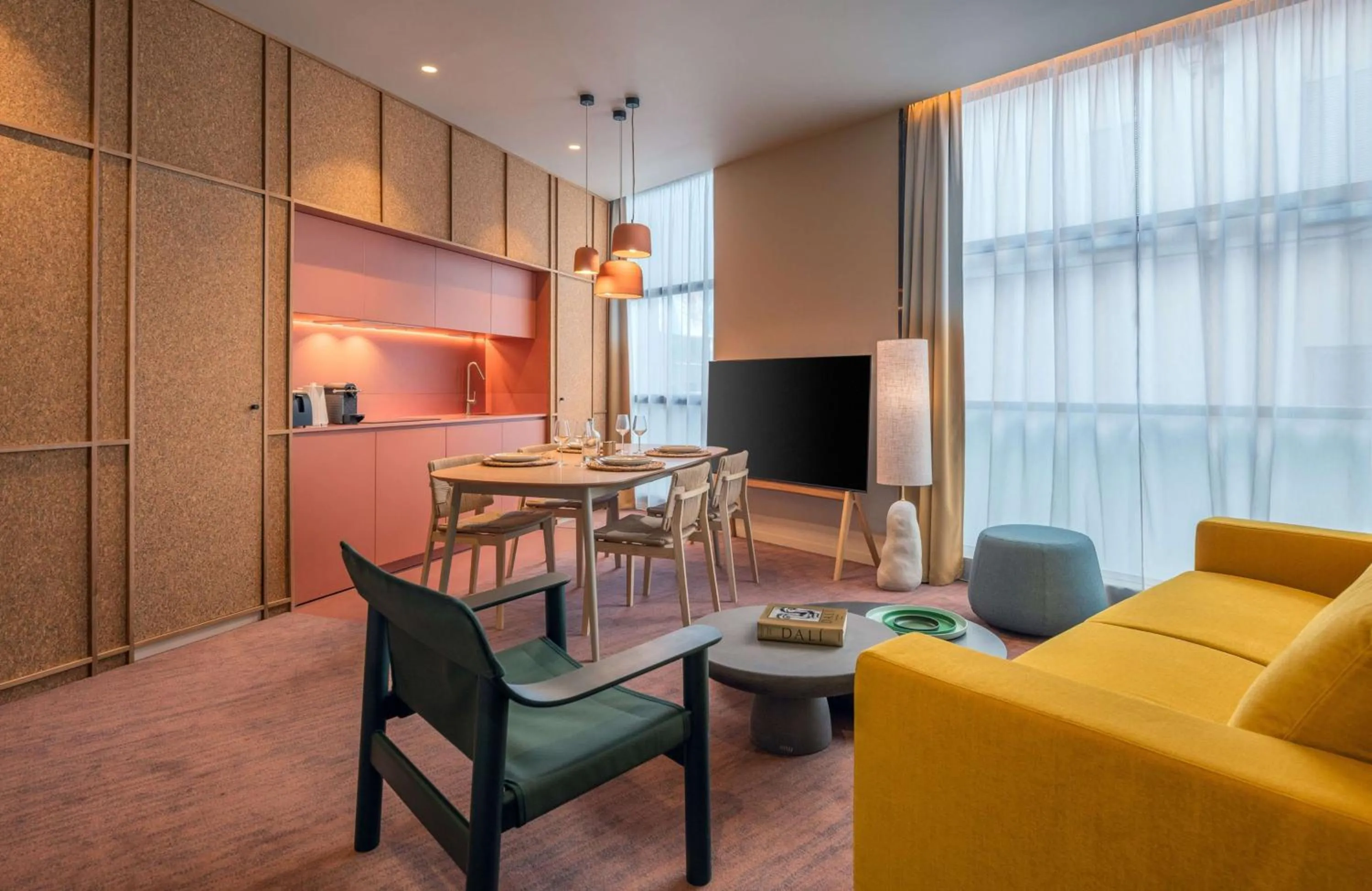 Living room in Canopy by Hilton Cannes