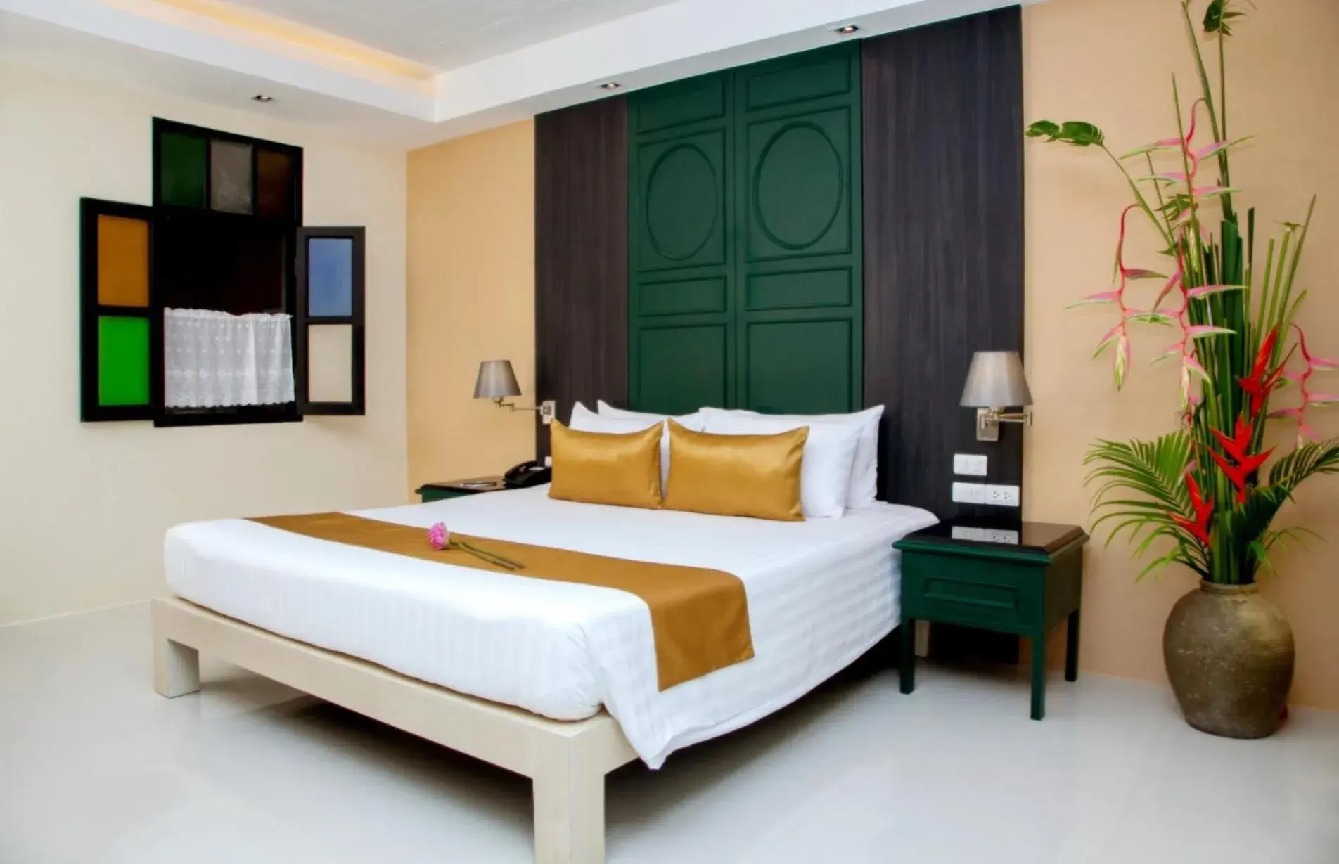 Deluxe Double or Twin Room with Balcony - Sino Wing in The Old Phuket - Karon Beach Resort - SHA Plus Deluxe Double or Twin Room with Balcony - Sino Wing in The Old Phuket - Karon Beach Resort - SHA Plus