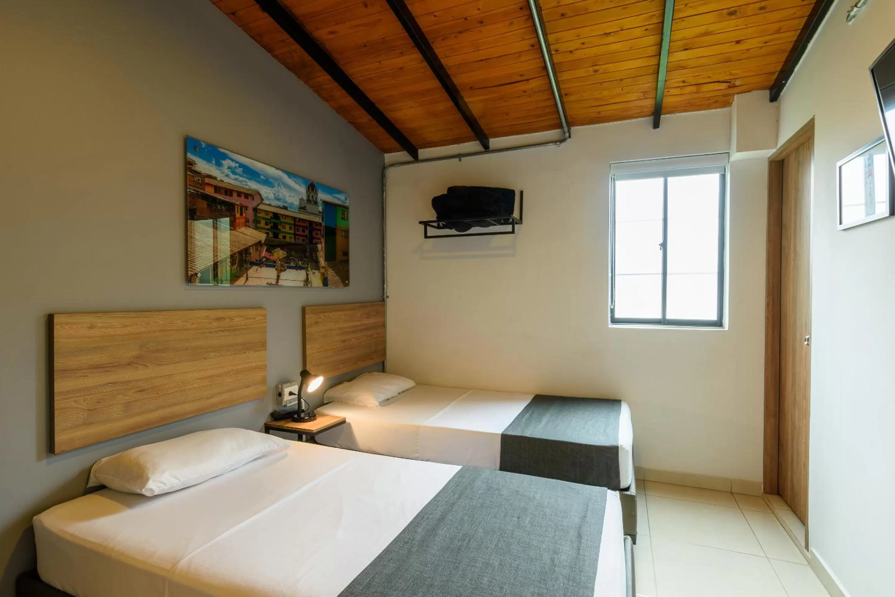 Bedroom, Bed in Med la palma