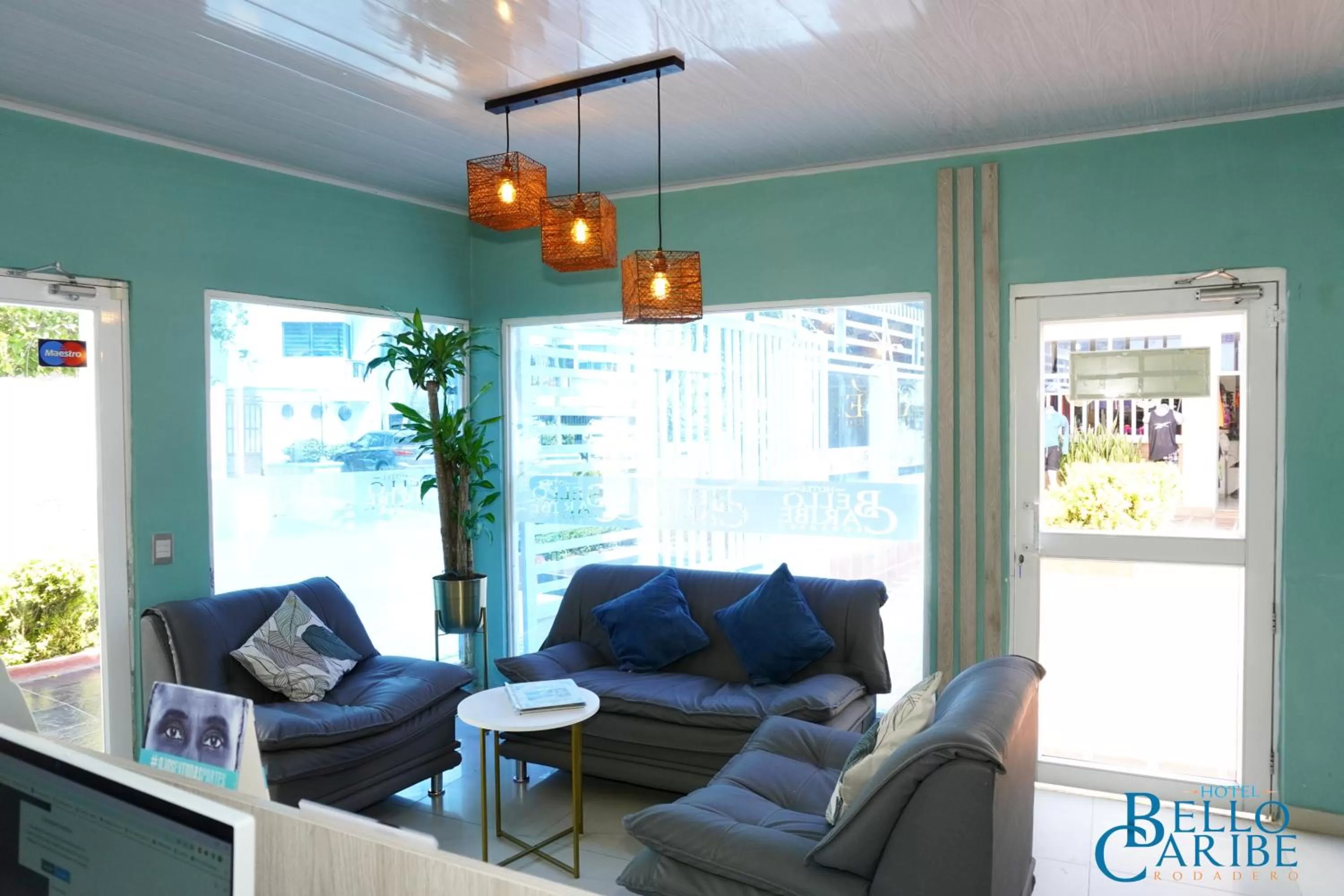 Living room, Seating Area in Hotel Bello Caribe
