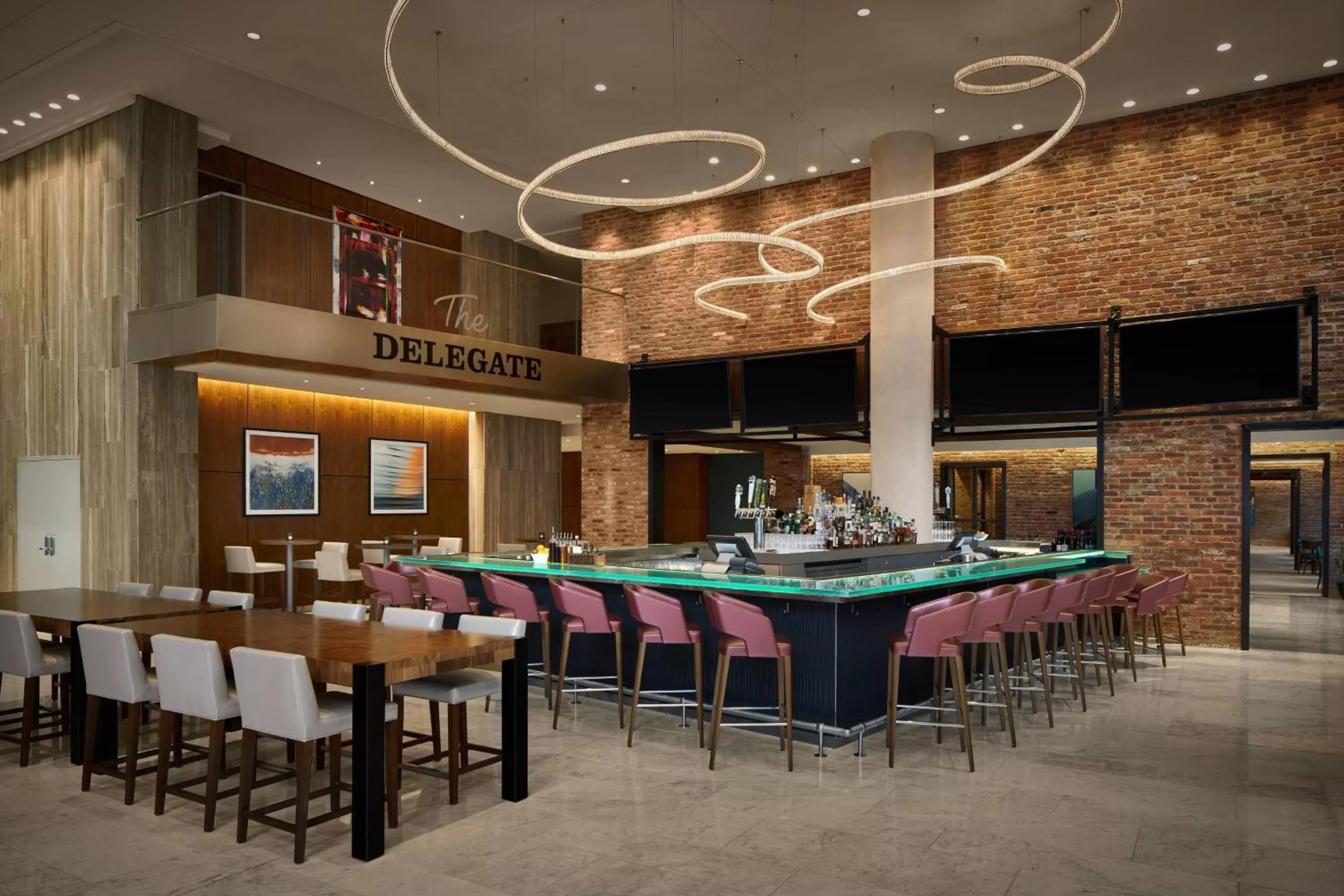Lounge or bar in Residence Inn by Marriott Washington Downtown/Convention Center