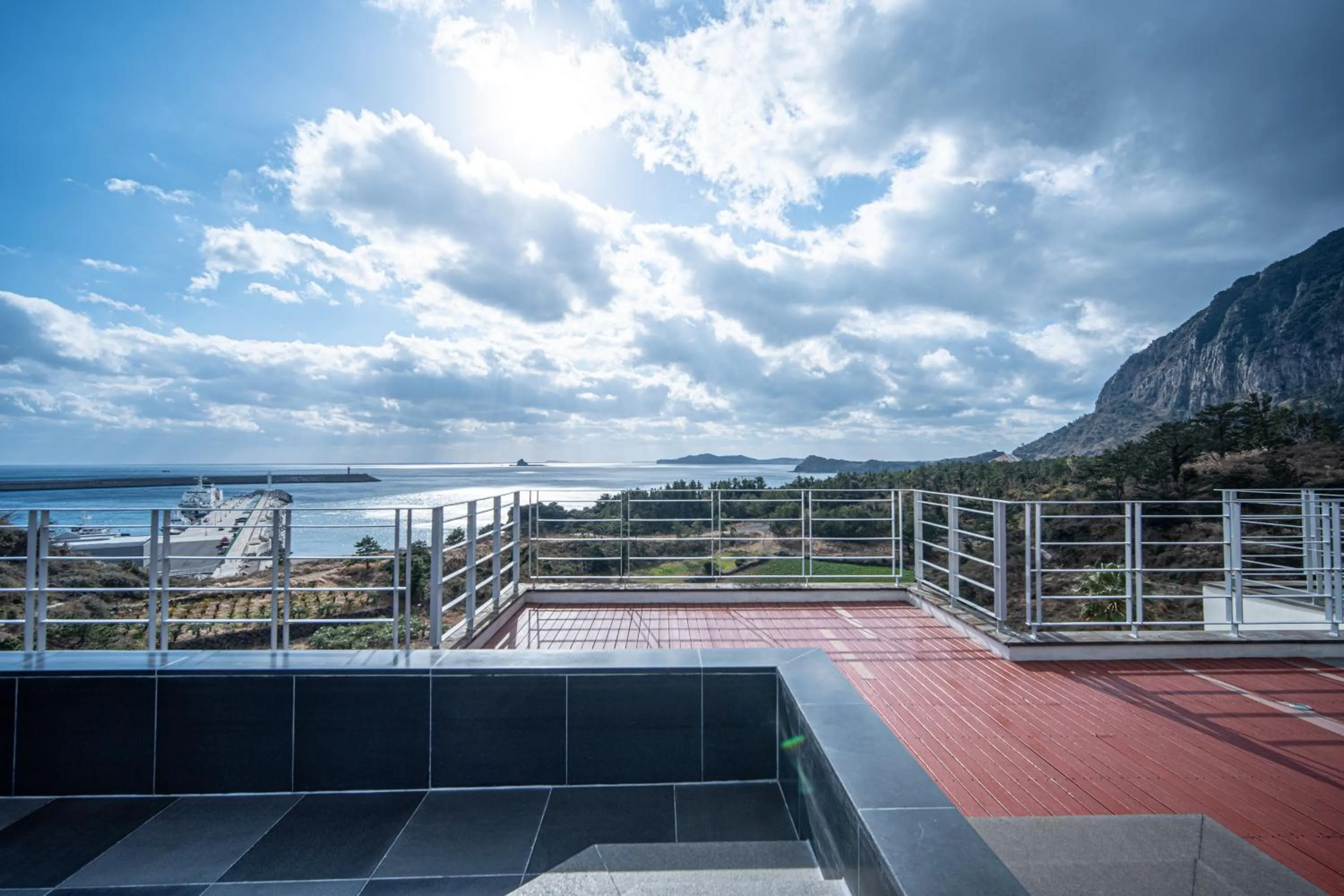 Balcony/Terrace in Y Resort Jeju