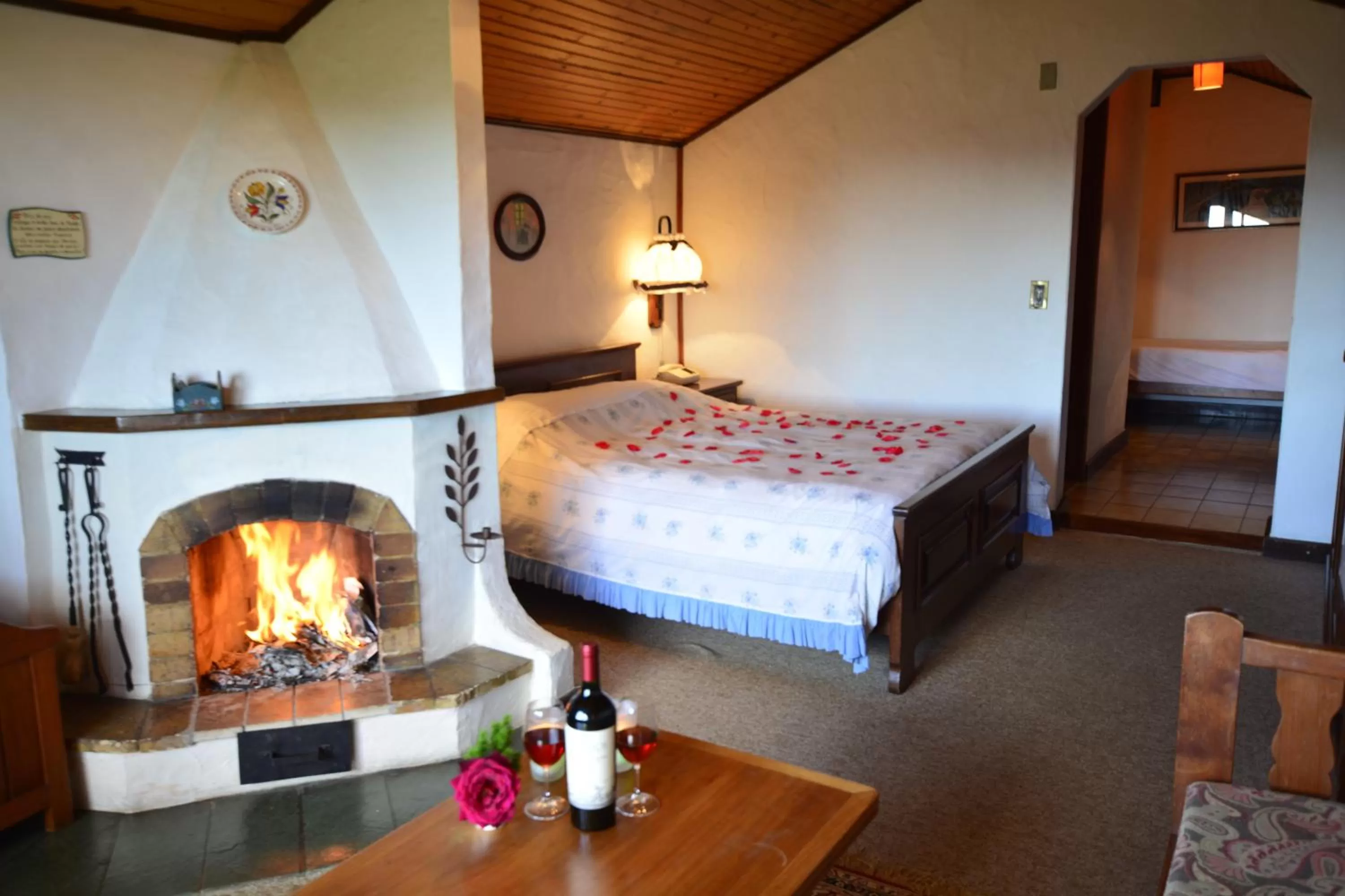 Bed in Hotel Meissner Hof