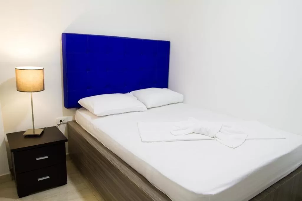 Bedroom, Bed in Hotel Residencias la CH