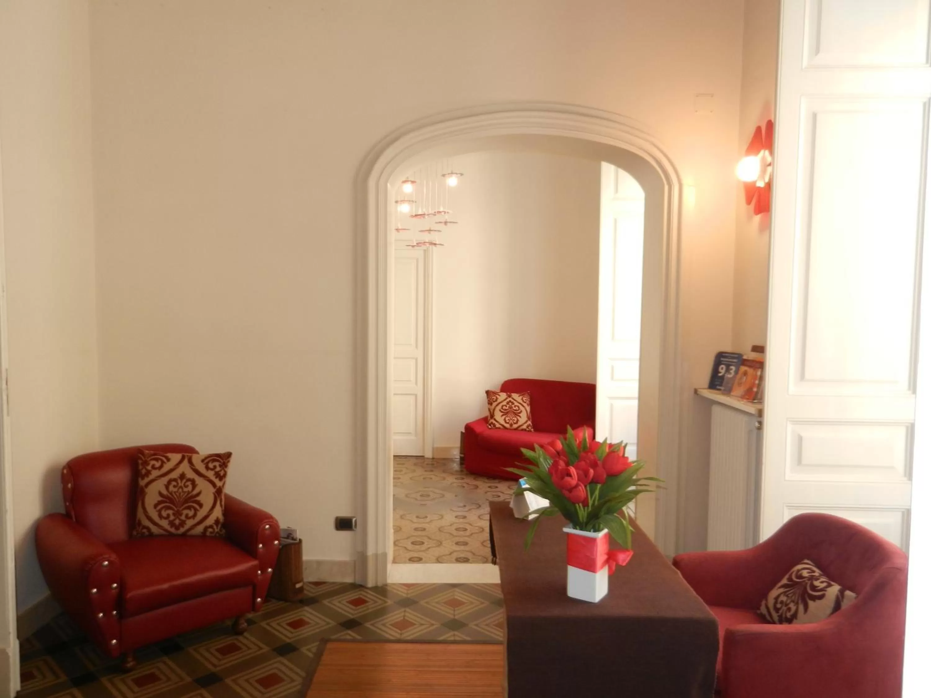Lobby or reception in RossoCorallo B&B