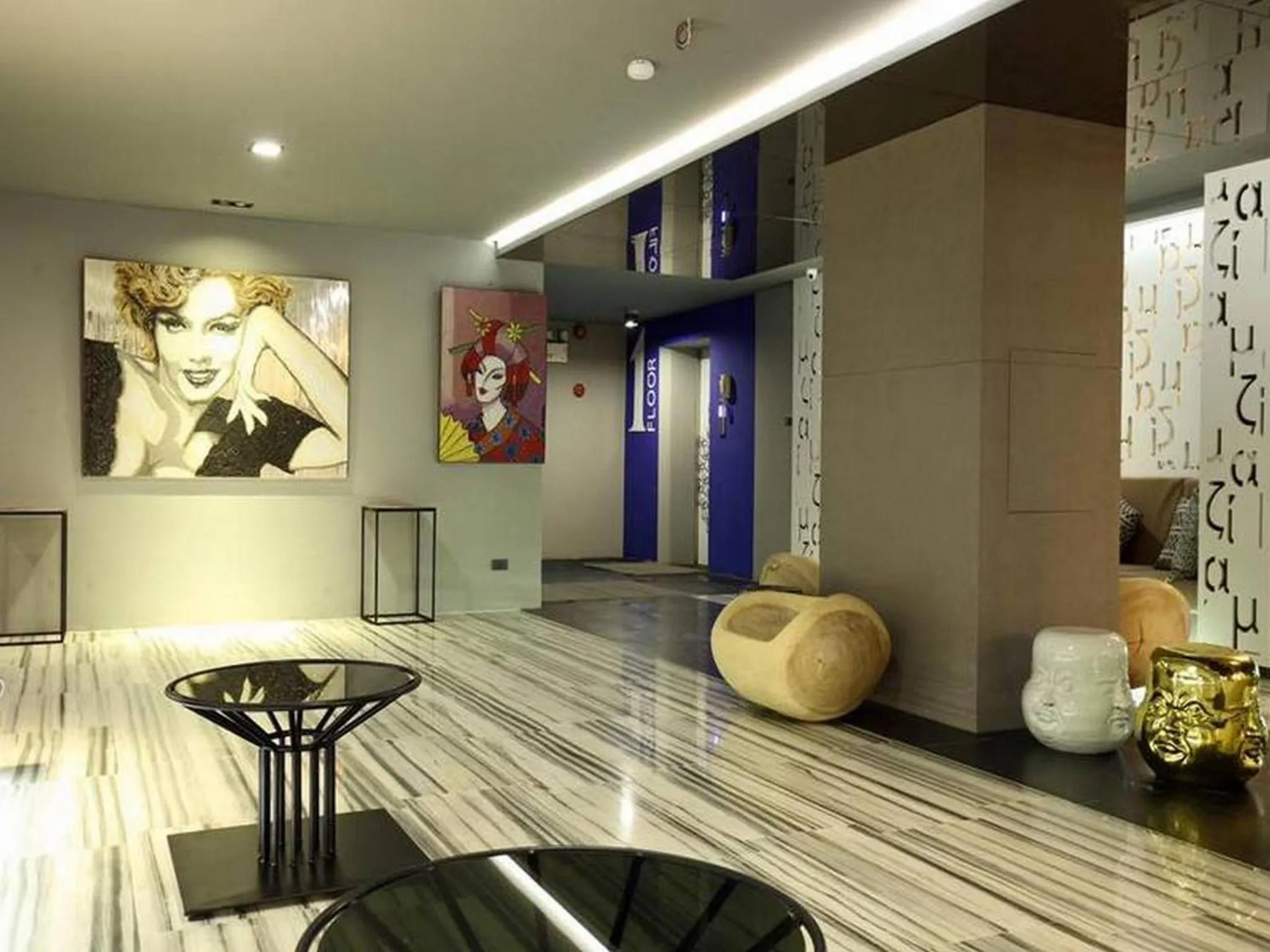 Decorative detail in Mazi Design Hotel by Kalima