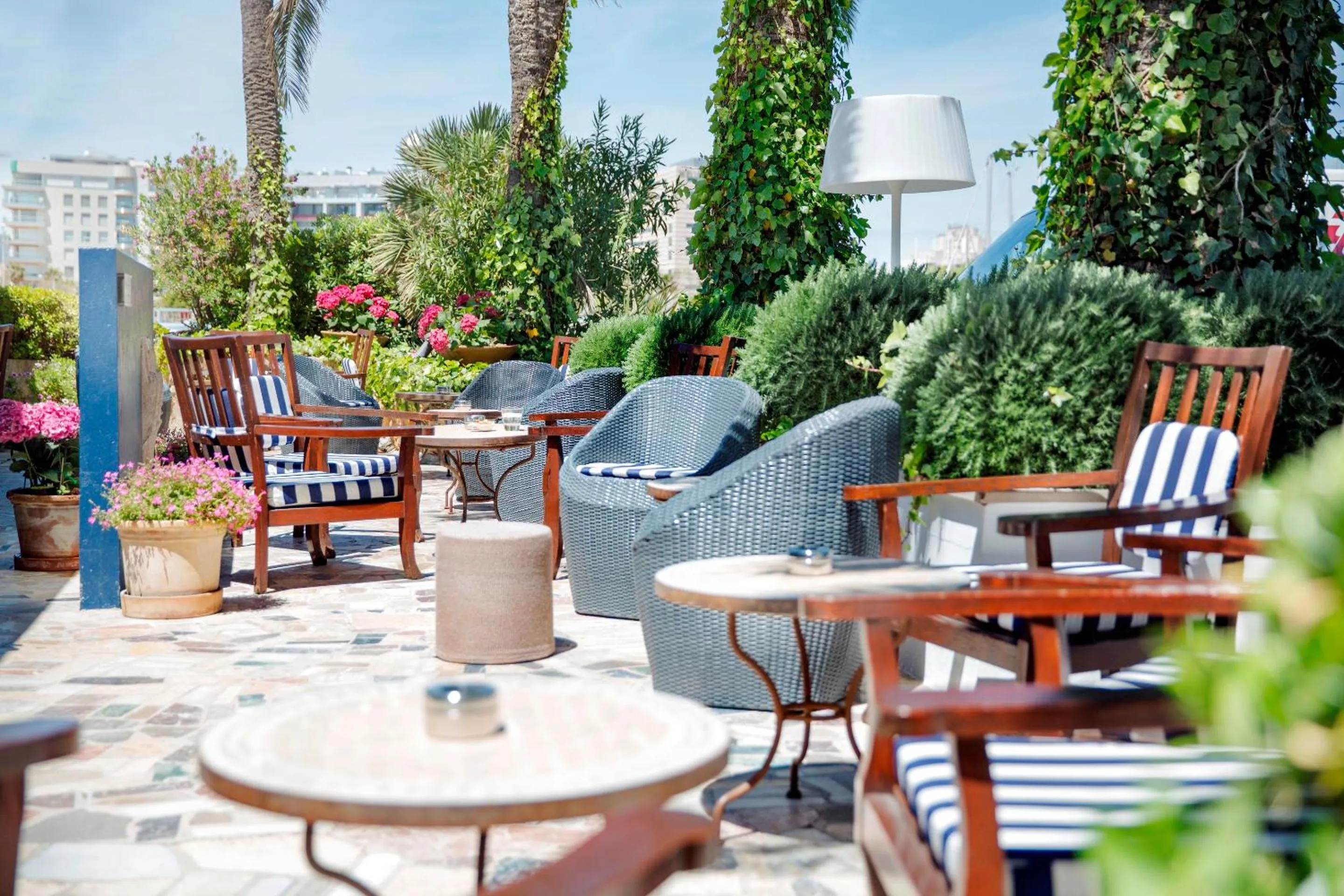 Balcony/Terrace in Portixol Hotel & Restaurant