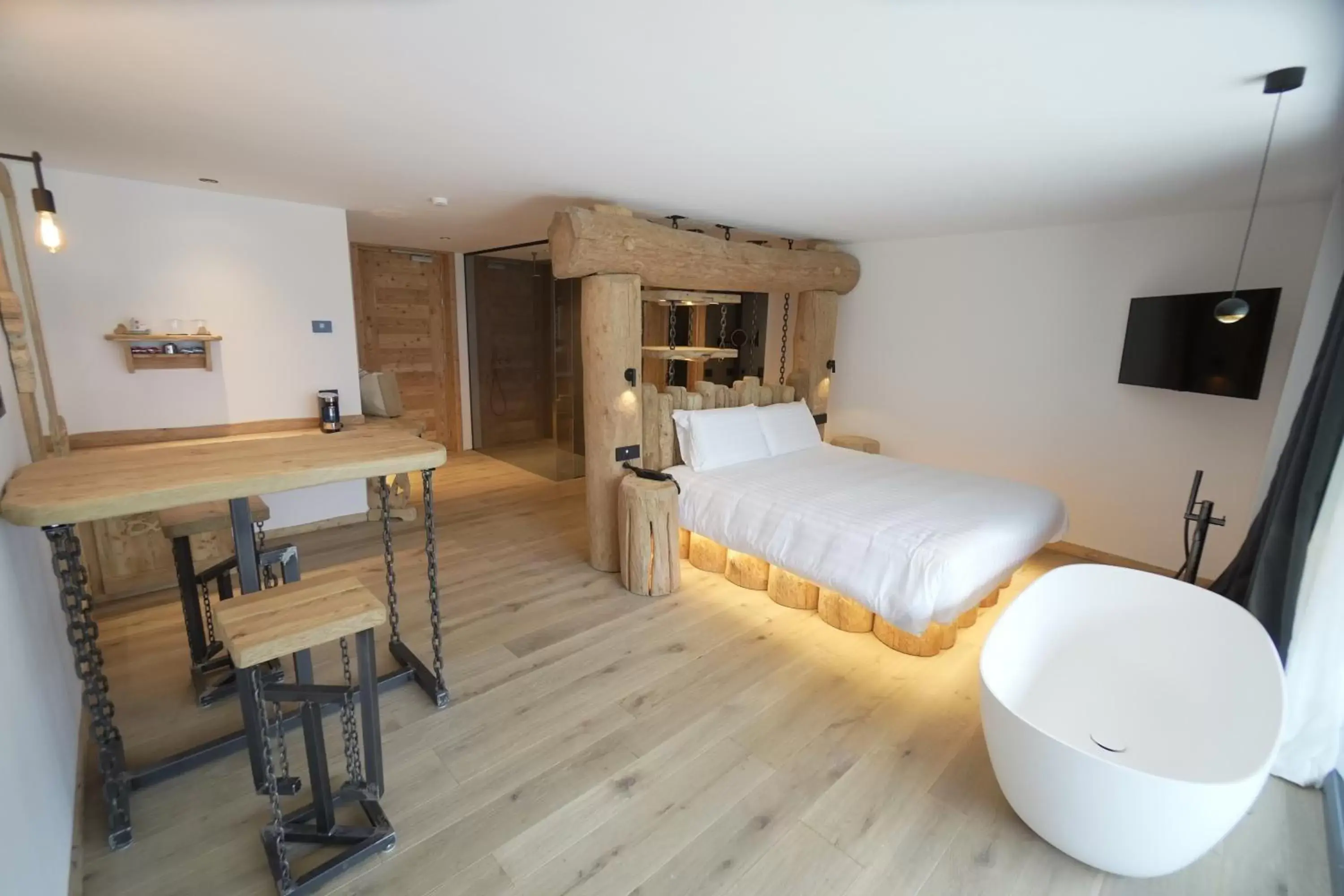 King Room with Pool View in Hotel Chalet Al Foss - Adults Only King Room with Pool View in Hotel Chalet Al Foss - Adults Only