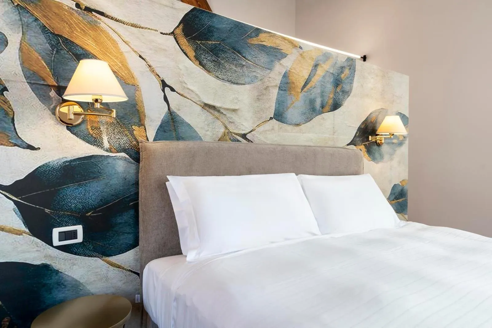 Bedroom, Bed in Hotel Alle Acque