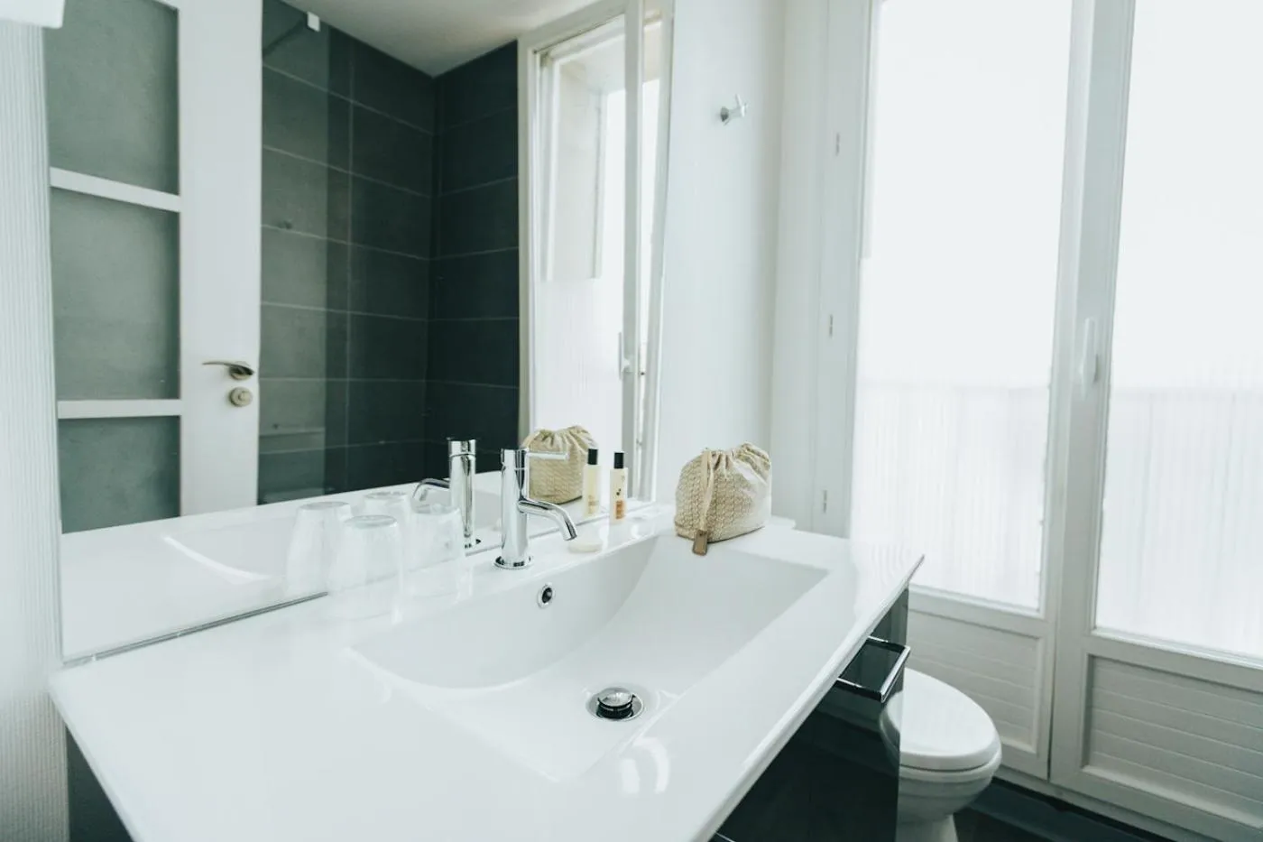 Bathroom in Best Western ARThotel