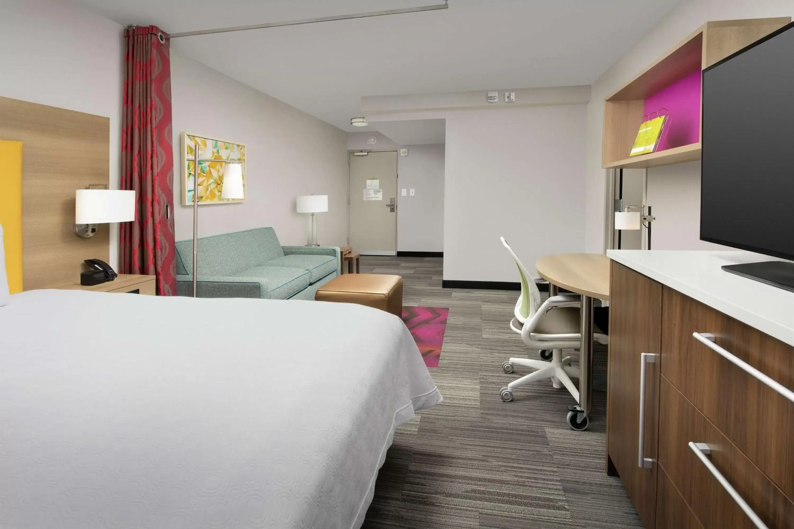 King Studio Suite - Hearing Accessible/Non-Smoking in Home2 Suites by Hilton Atlanta Midtown King Studio Suite - Hearing Accessible/Non-Smoking in Home2 Suites by Hilton Atlanta Midtown