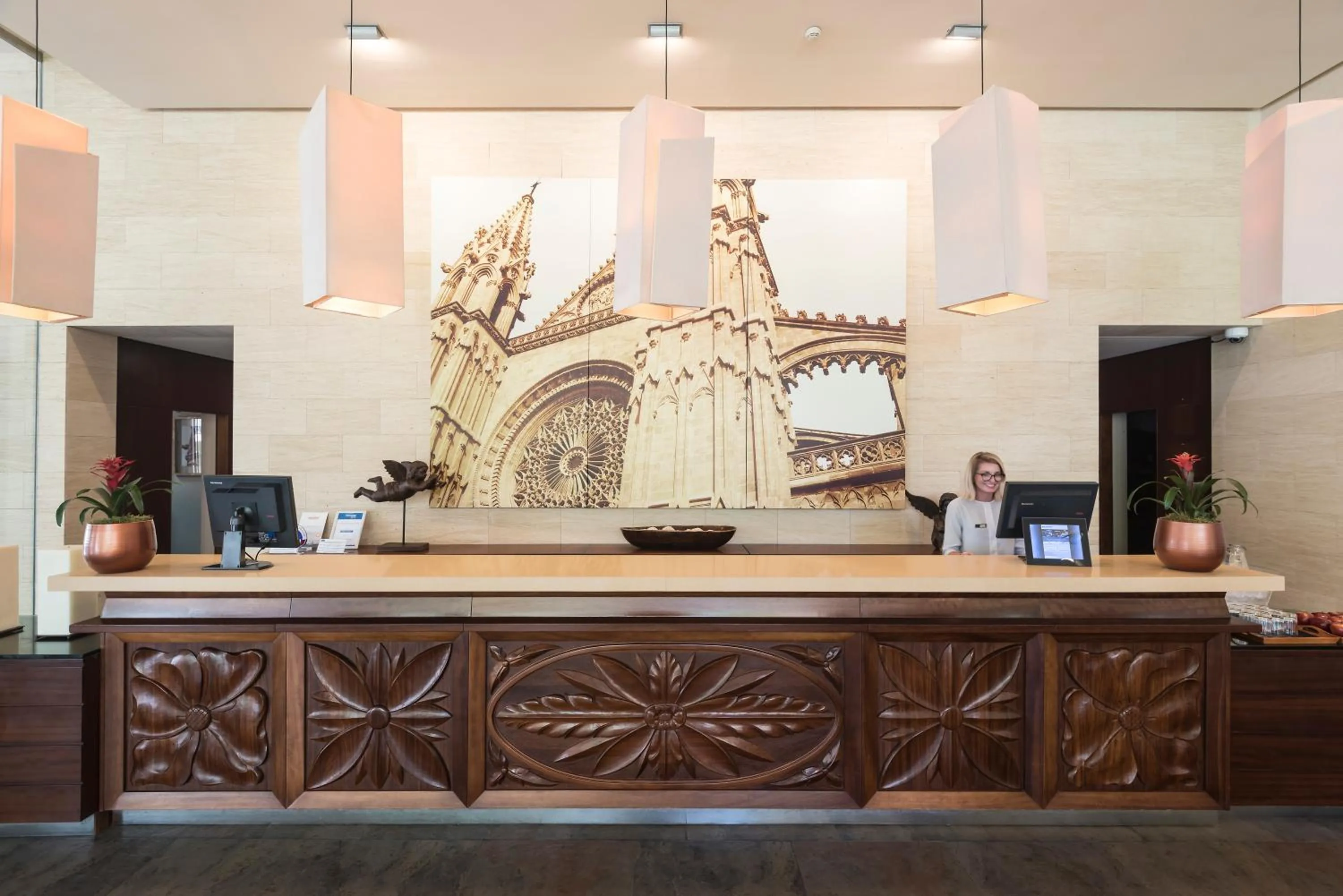 Lobby or reception in Occidental Playa de Palma