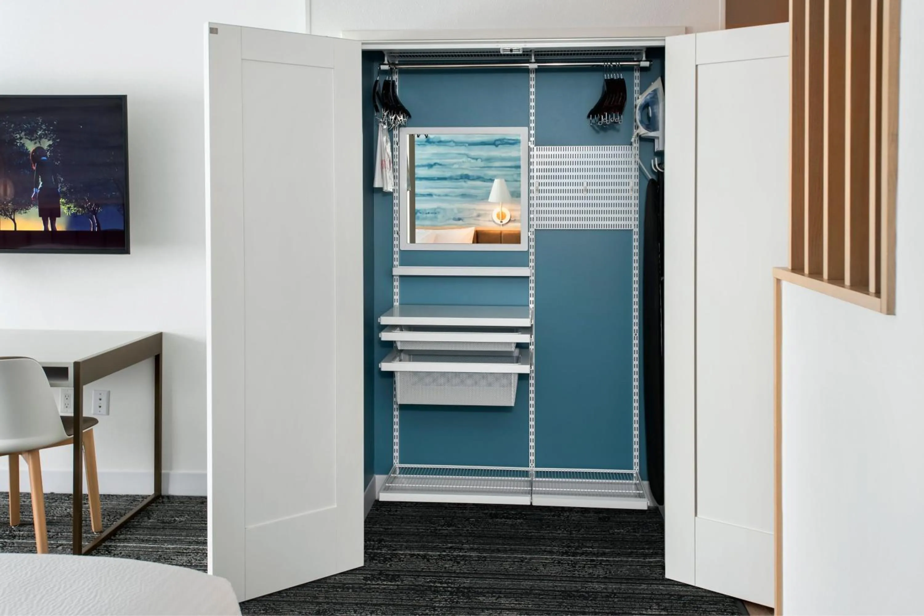 Bedroom in TownePlace Suites Portland Airport ME