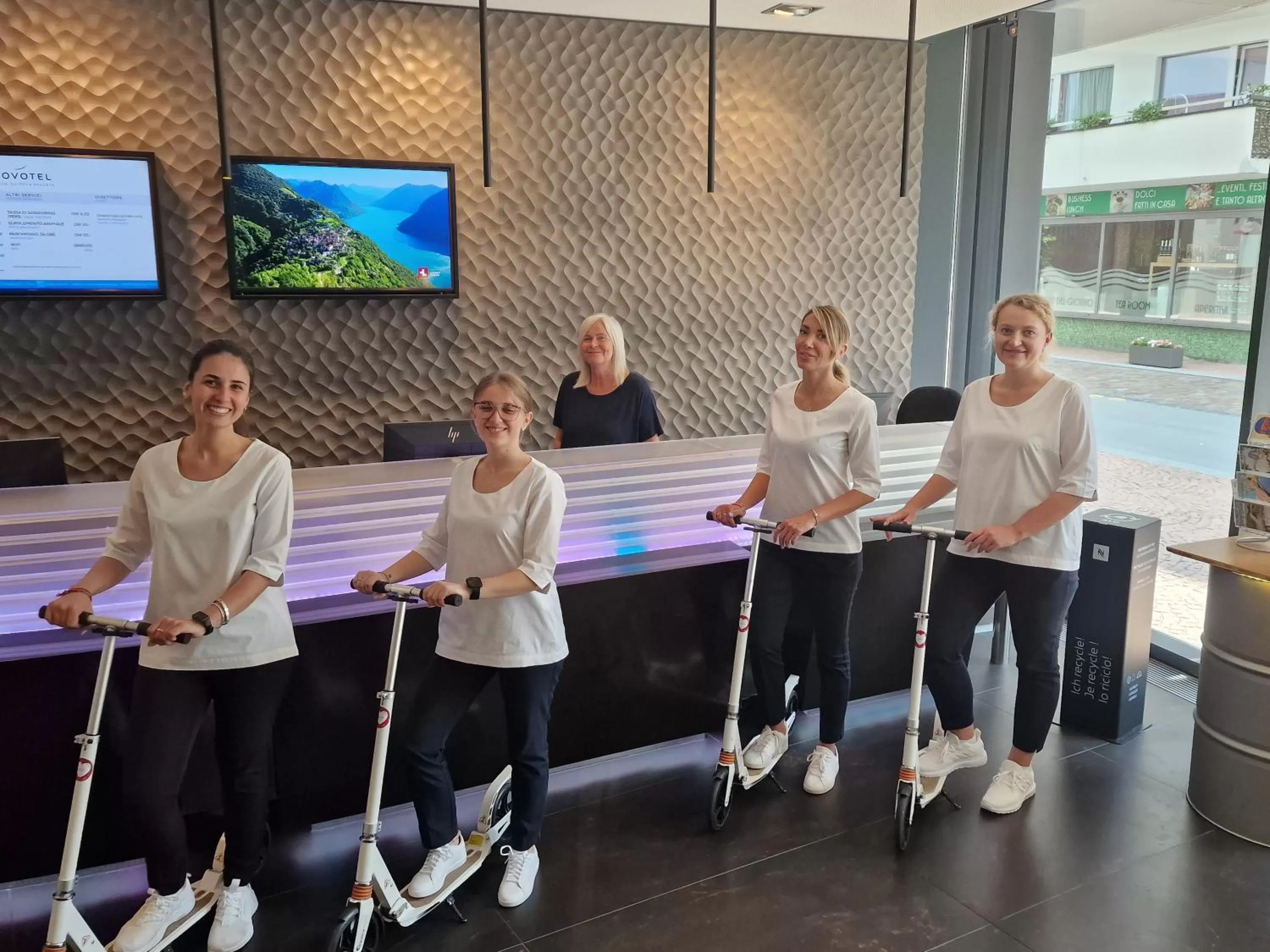 Staff in Novotel Lugano Paradiso