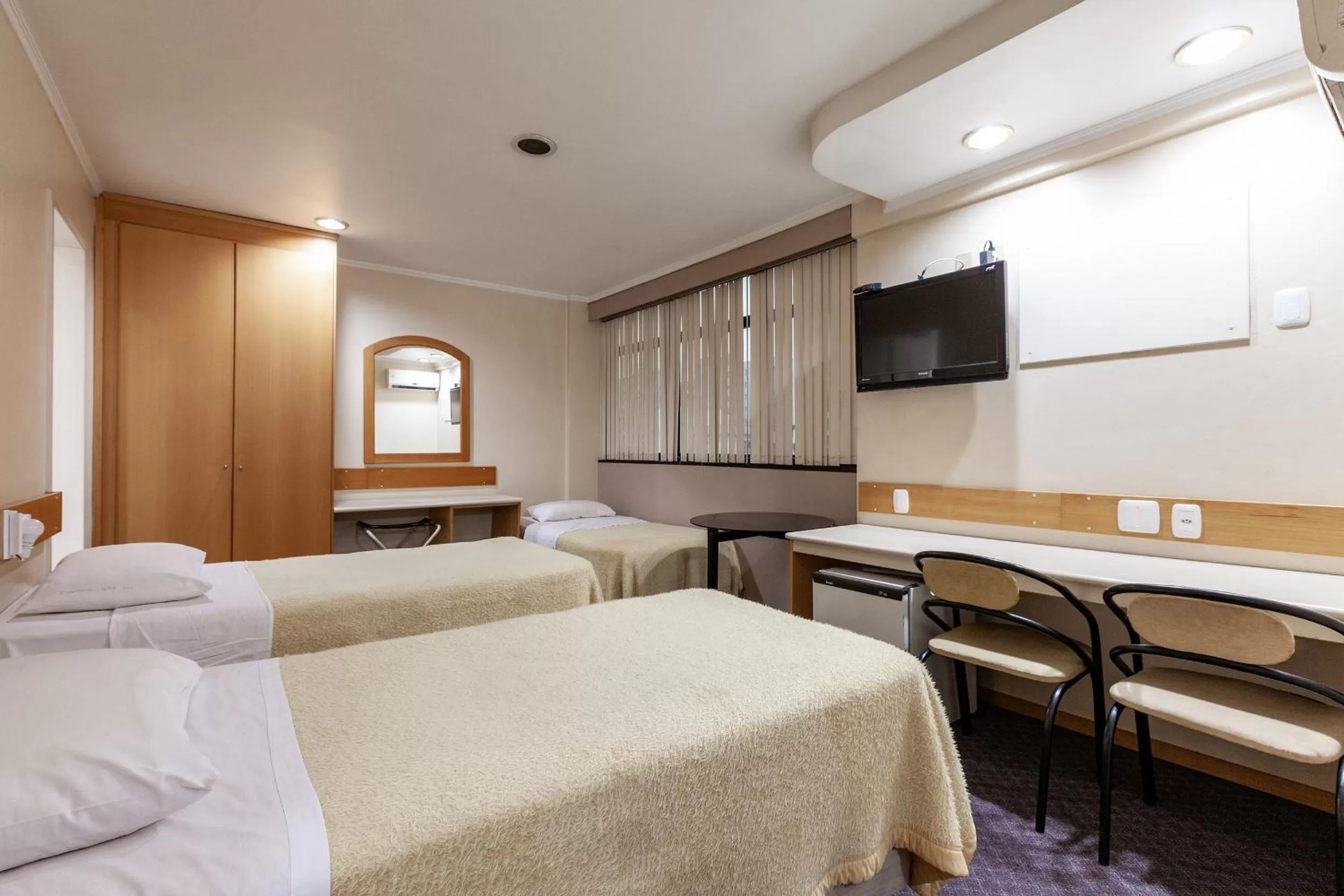 Bed in Tri Hotel Smart Caxias