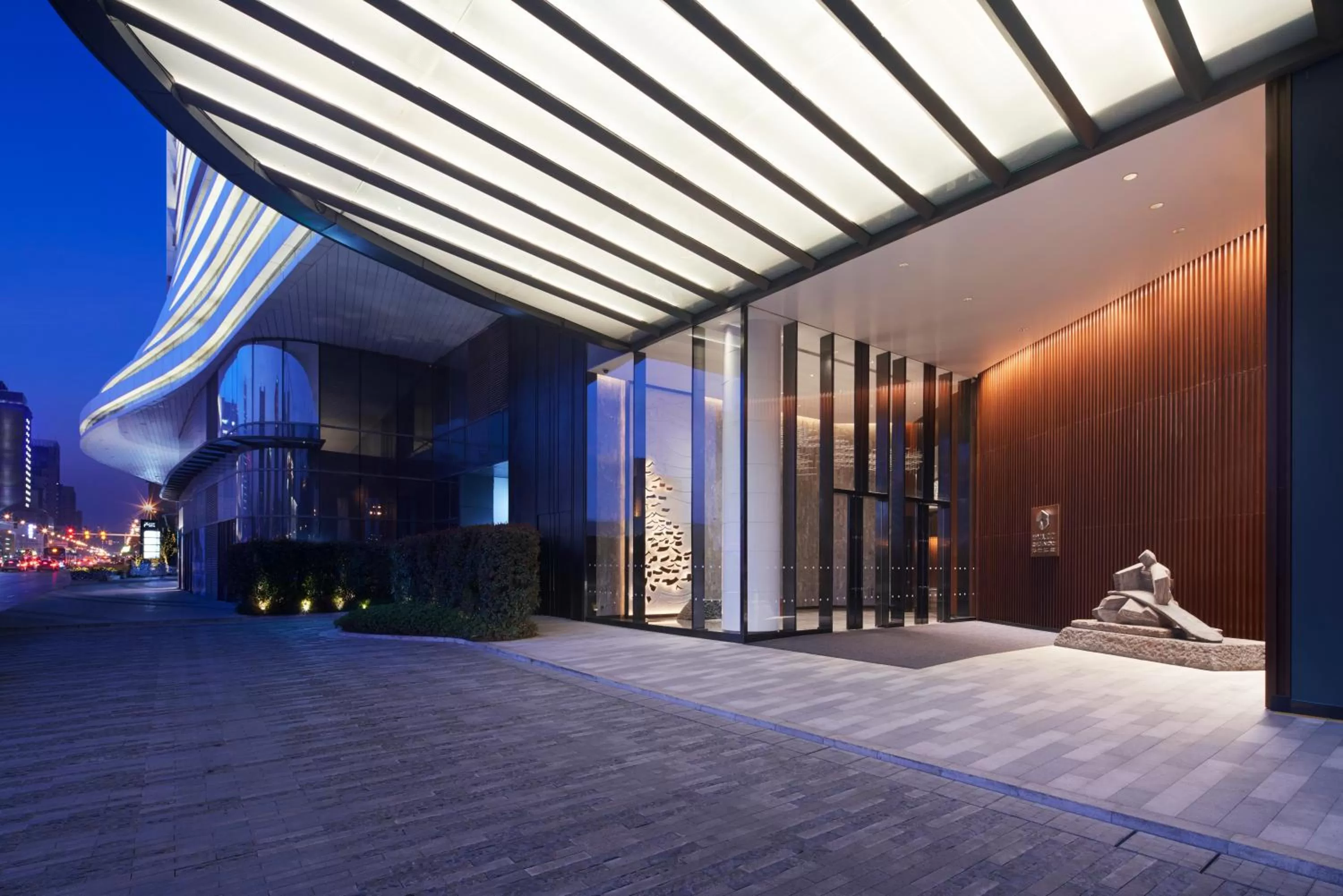 Facade/entrance in Suning Galaxy International Hotel Xuzhou