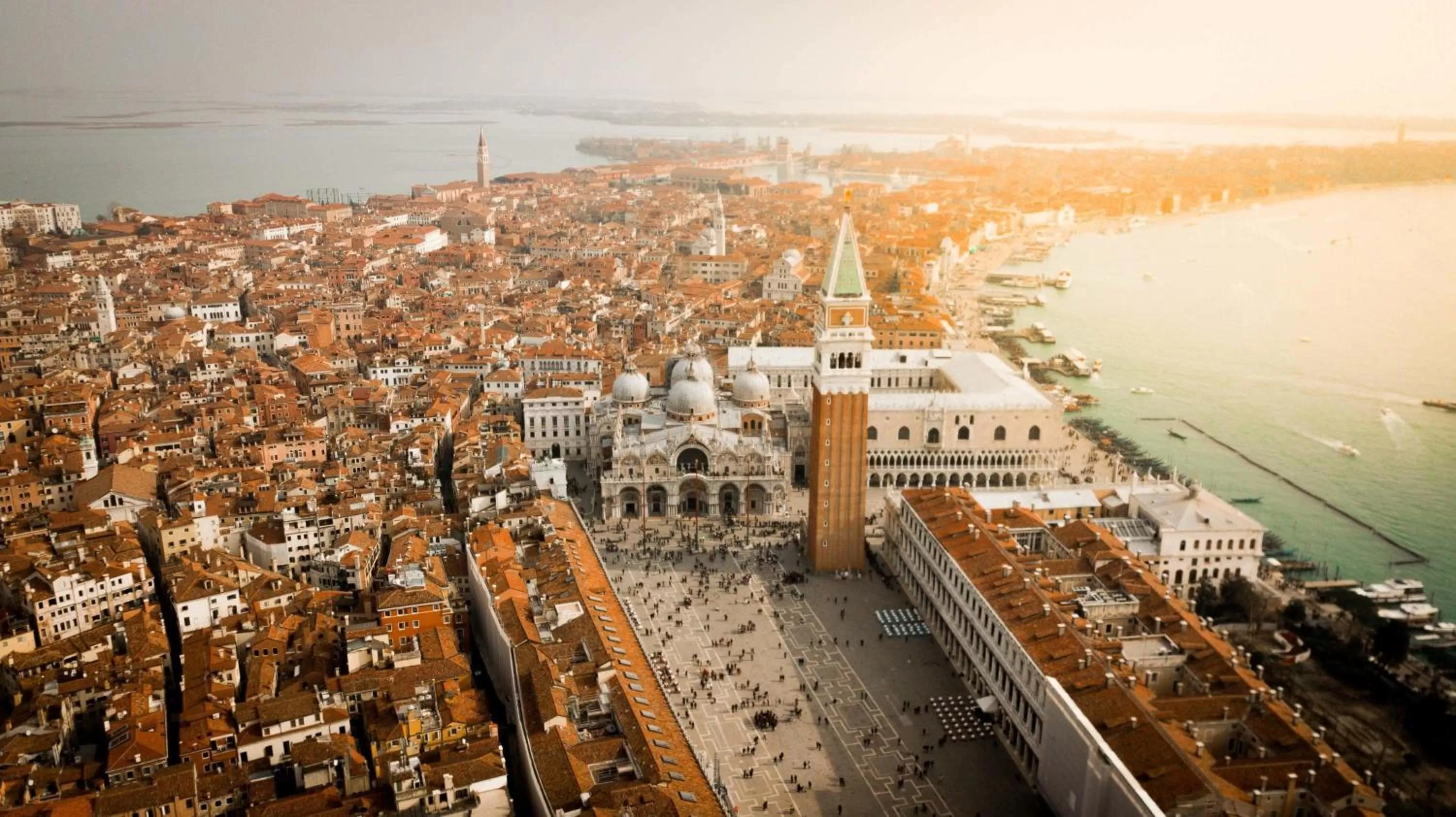 Bird's eye view in Venice Michelangelo Hotel
