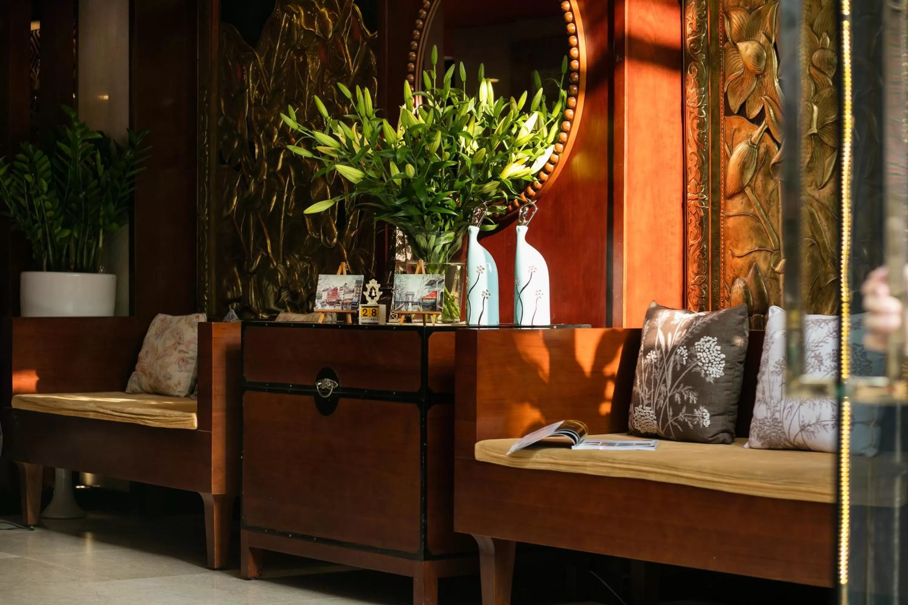 Lobby or reception in Au Coeur d'Hanoi Boutique Hotel
