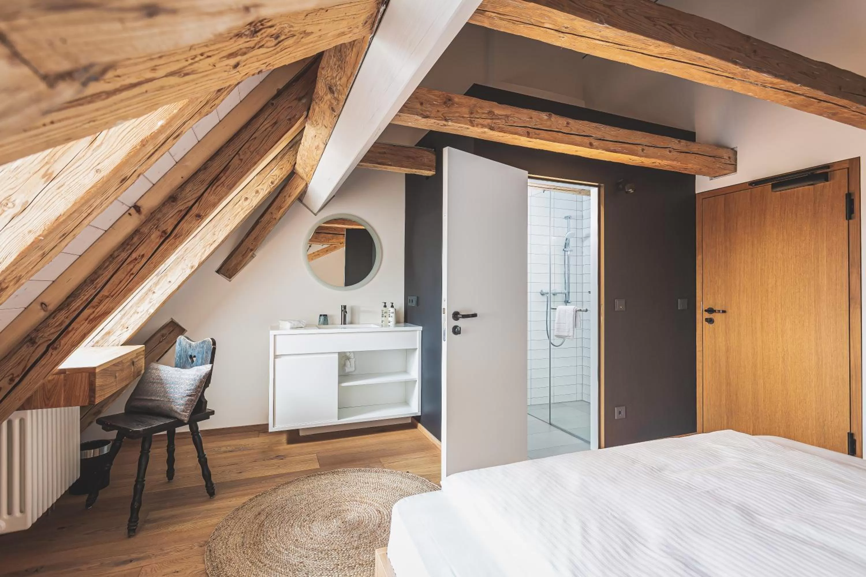 Photo of the whole room, Bed in Hotel & Restaurant Posthalterei