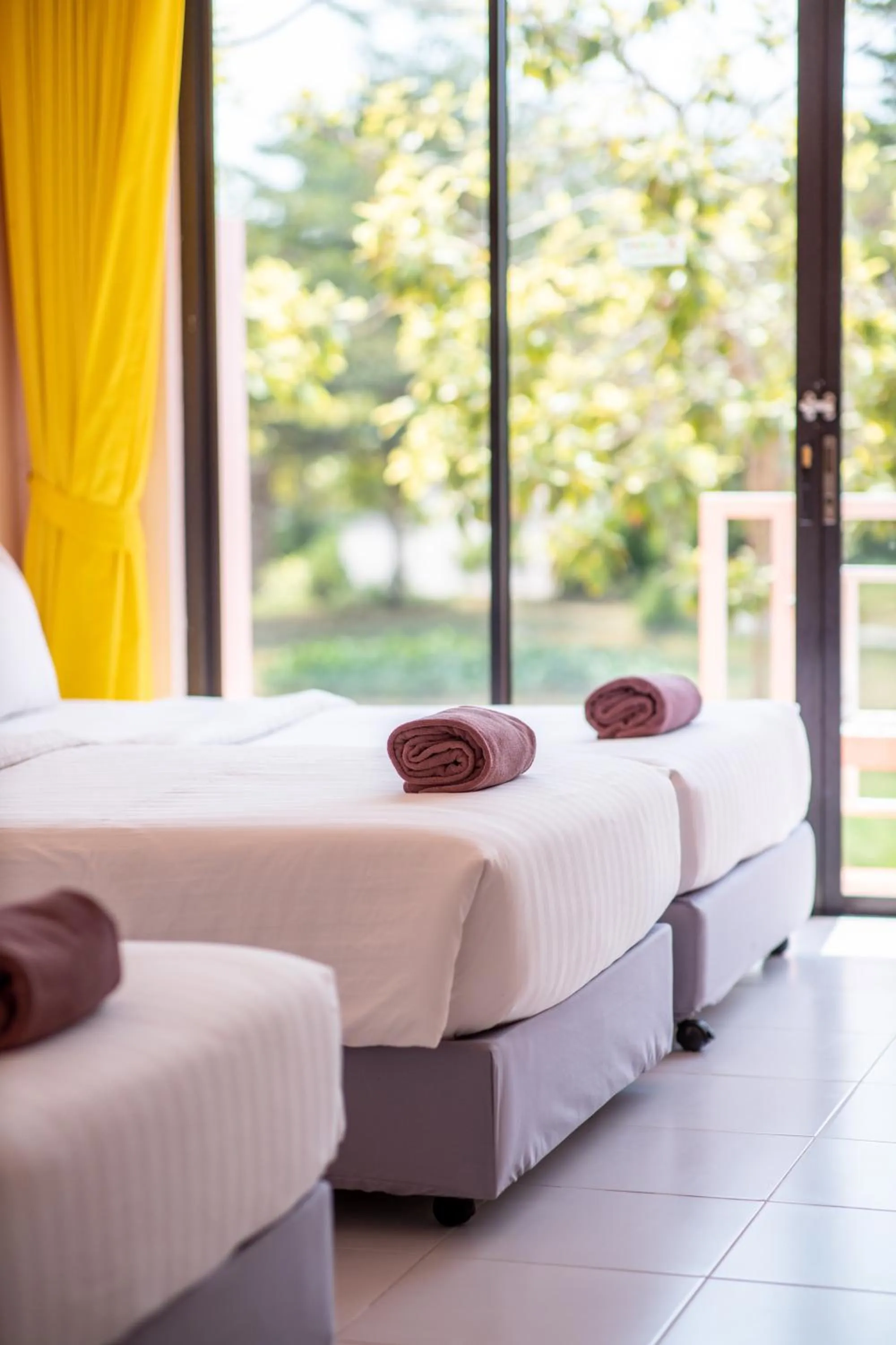 Bed in Xanadu Beach Resort