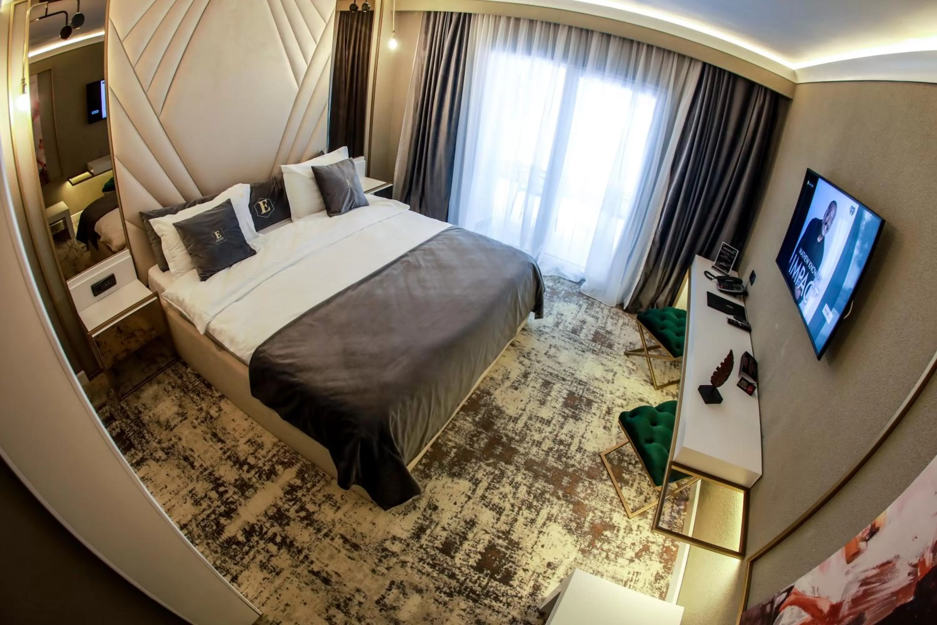 Decorative detail, Bed in Elexus Predeal