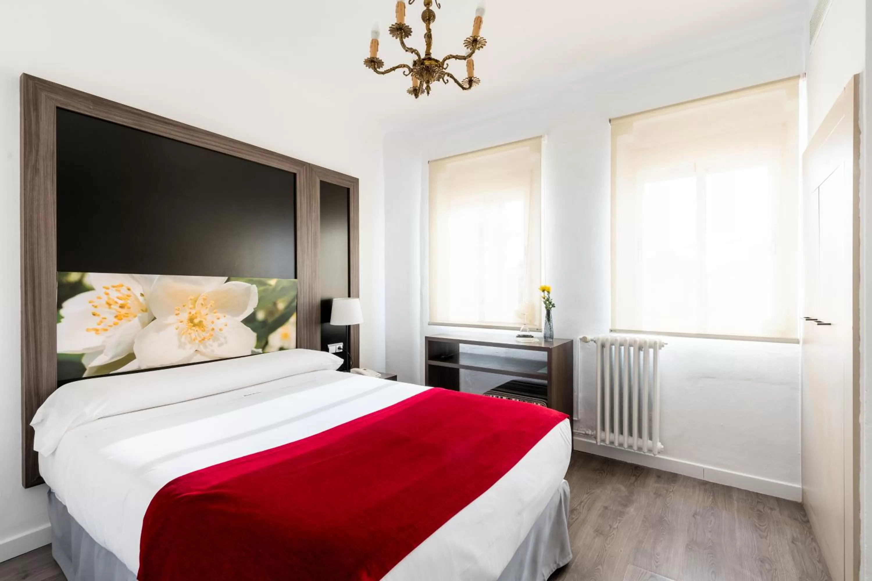 Bed in Hotel Sevilla