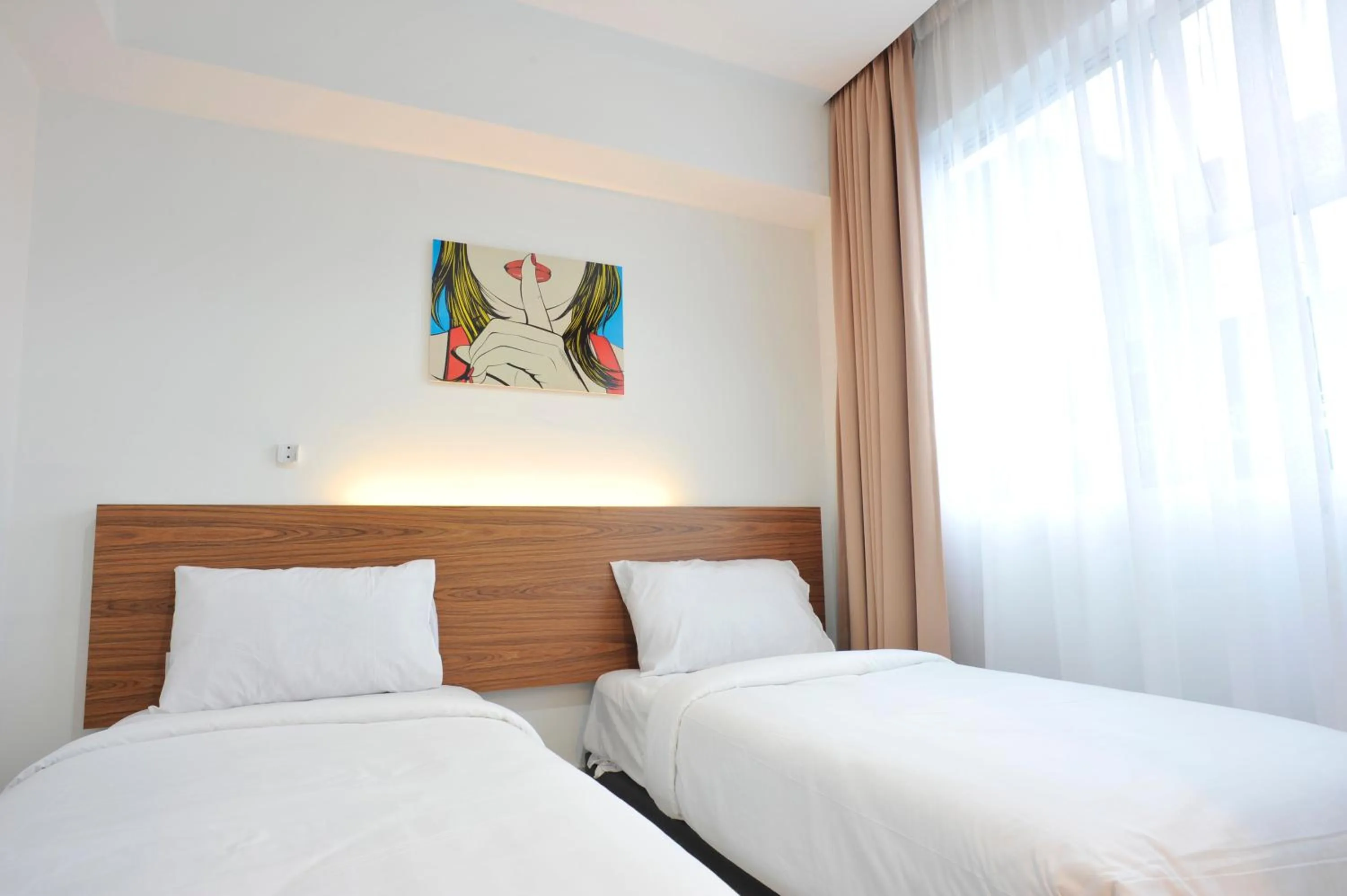 Bed in V Hotel Kuala Lumpur