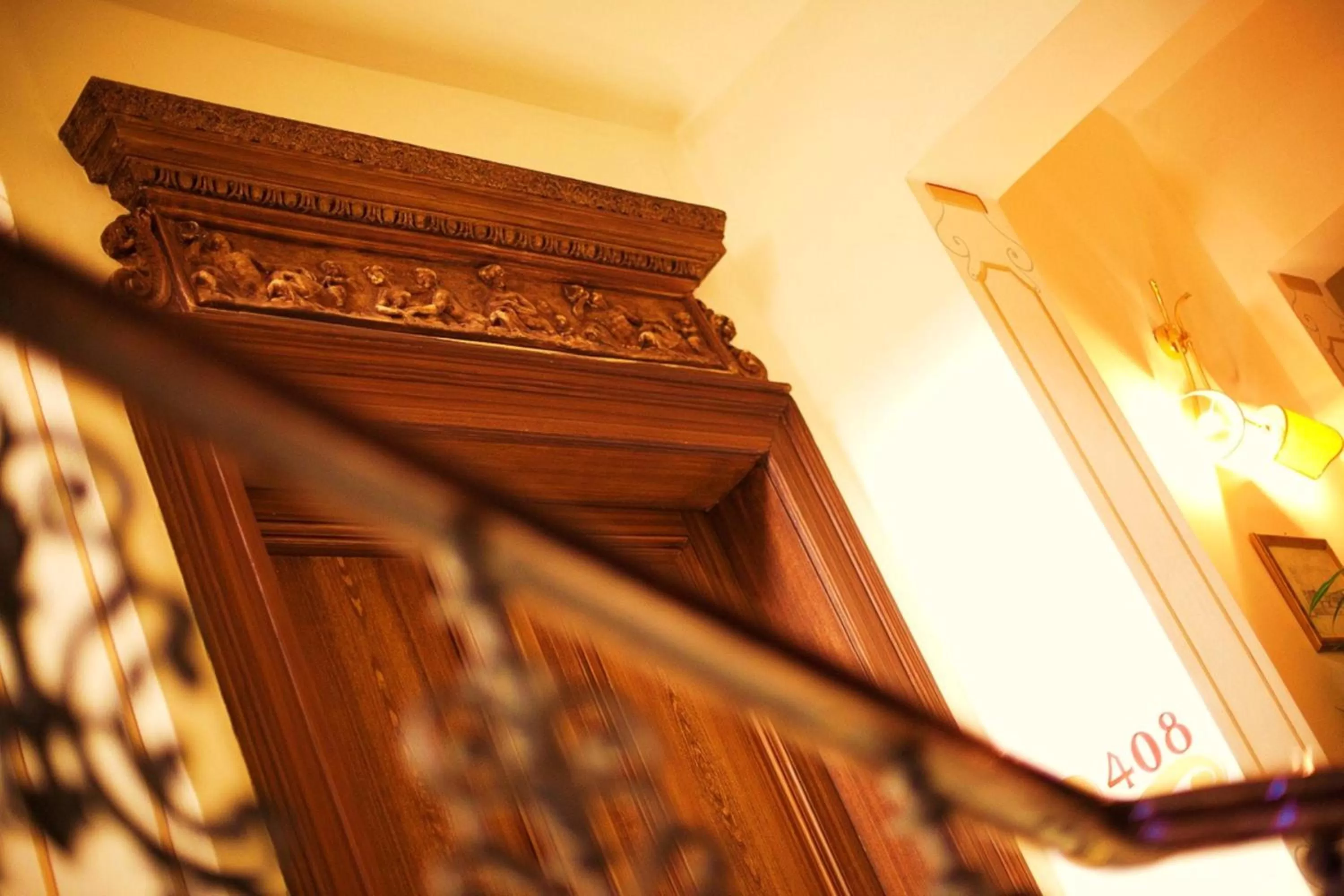 Decorative detail in Louis Leger - Czech Leading Hotels