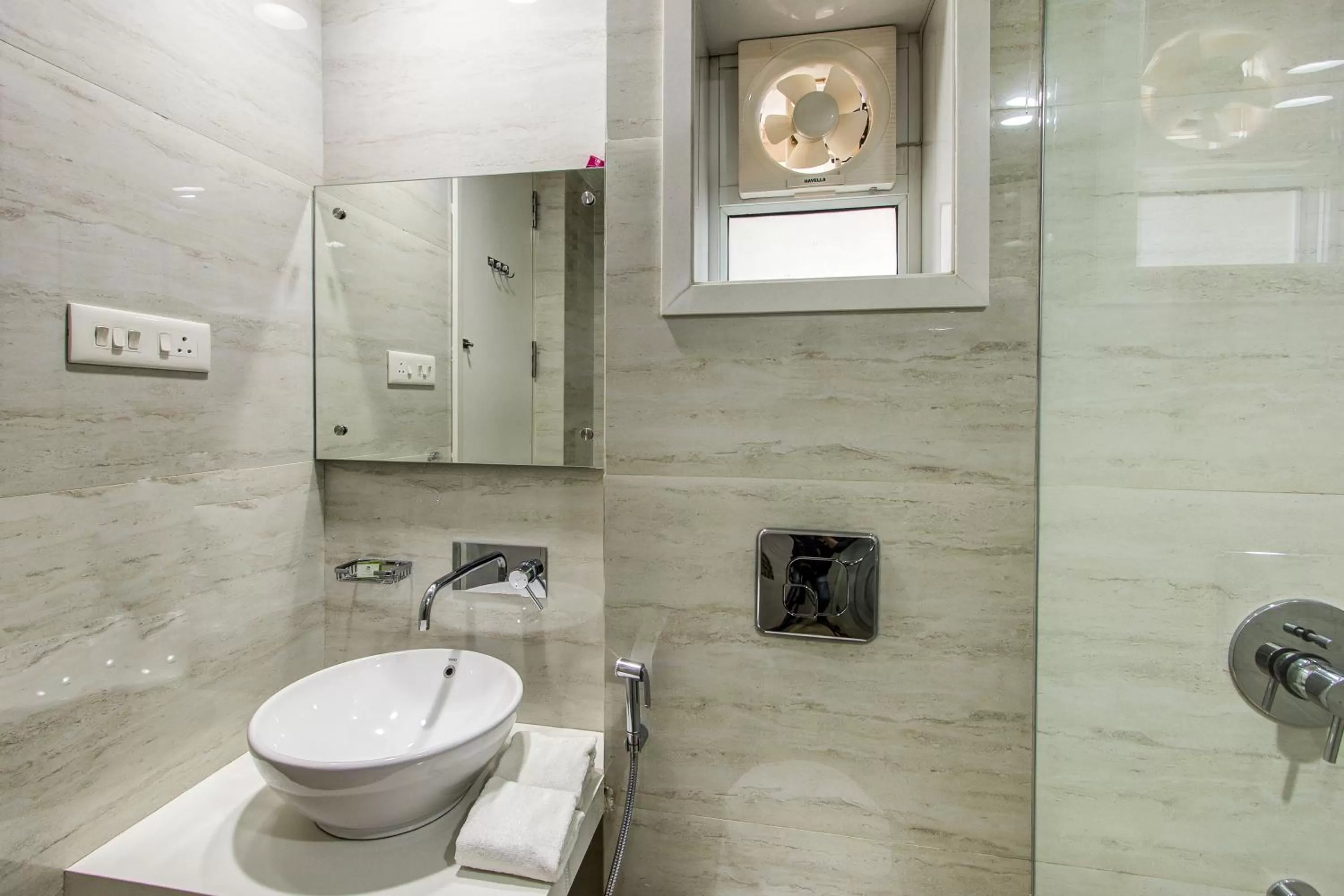 Toilet in Treebo Daksh Residency