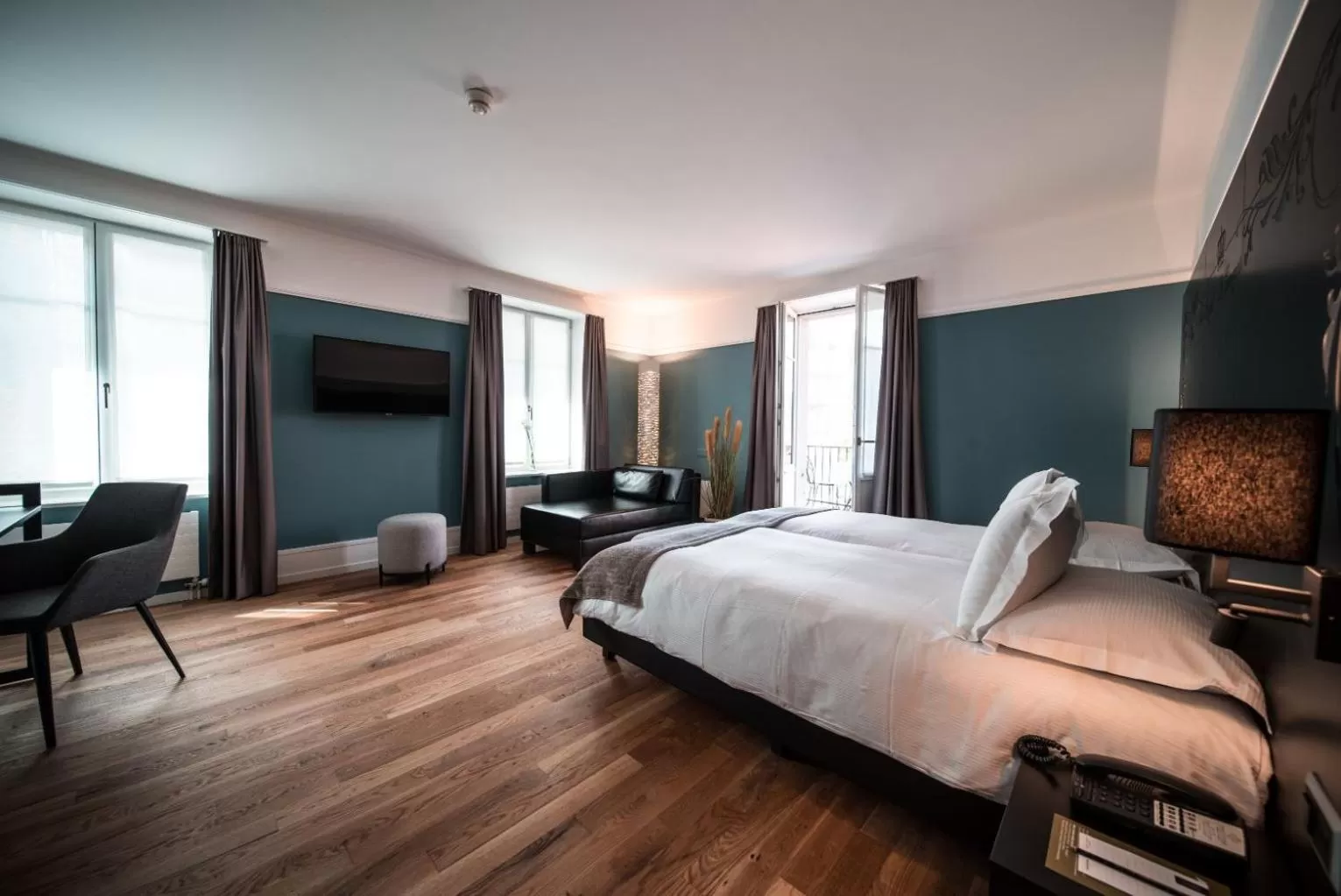 Bedroom, Bed in Royal St. Georges Hotel Interlaken - MGallery Collection