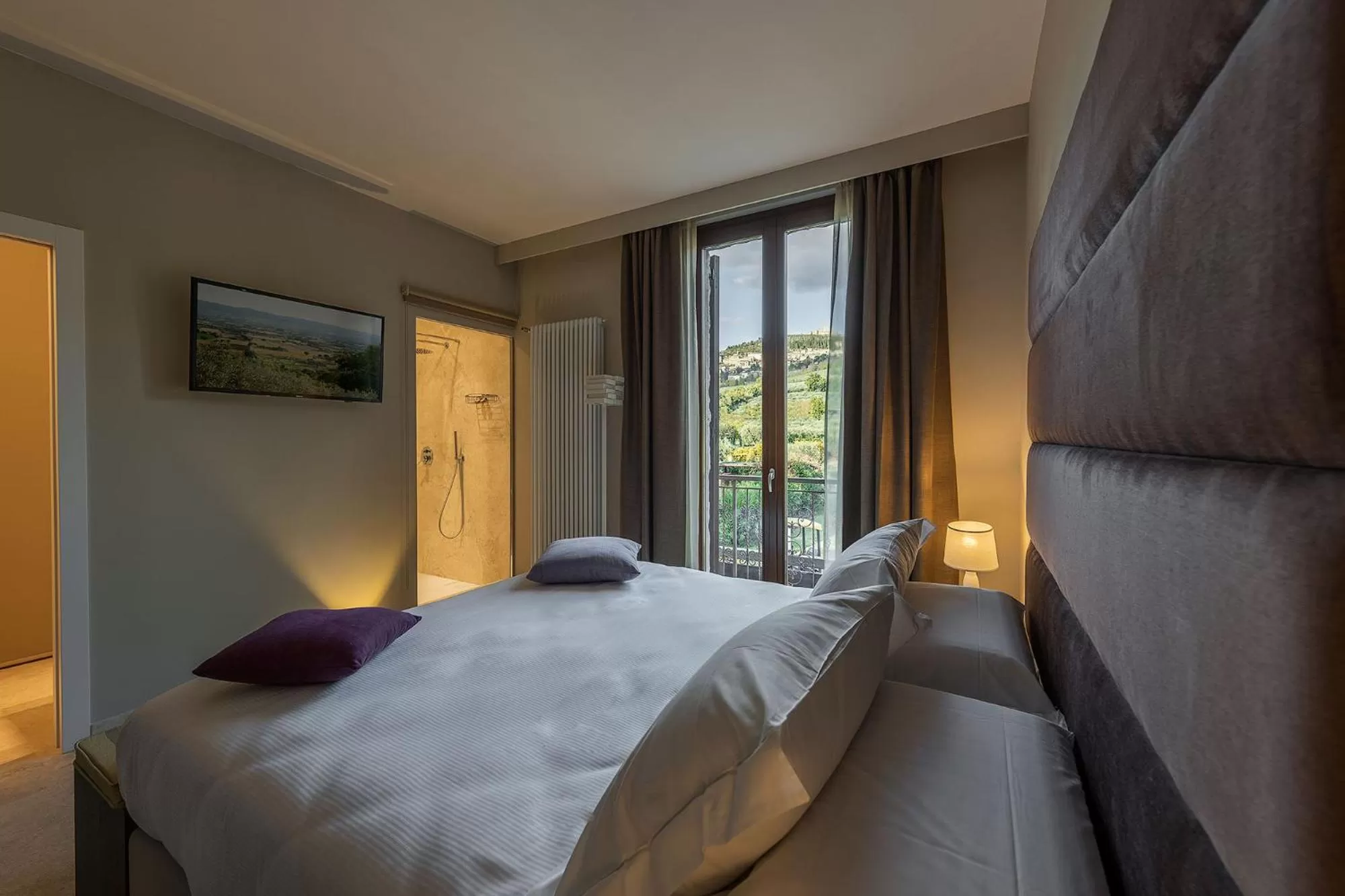 Bedroom, Bed in Tenuta San Masseo - boutique farm resort & SPA