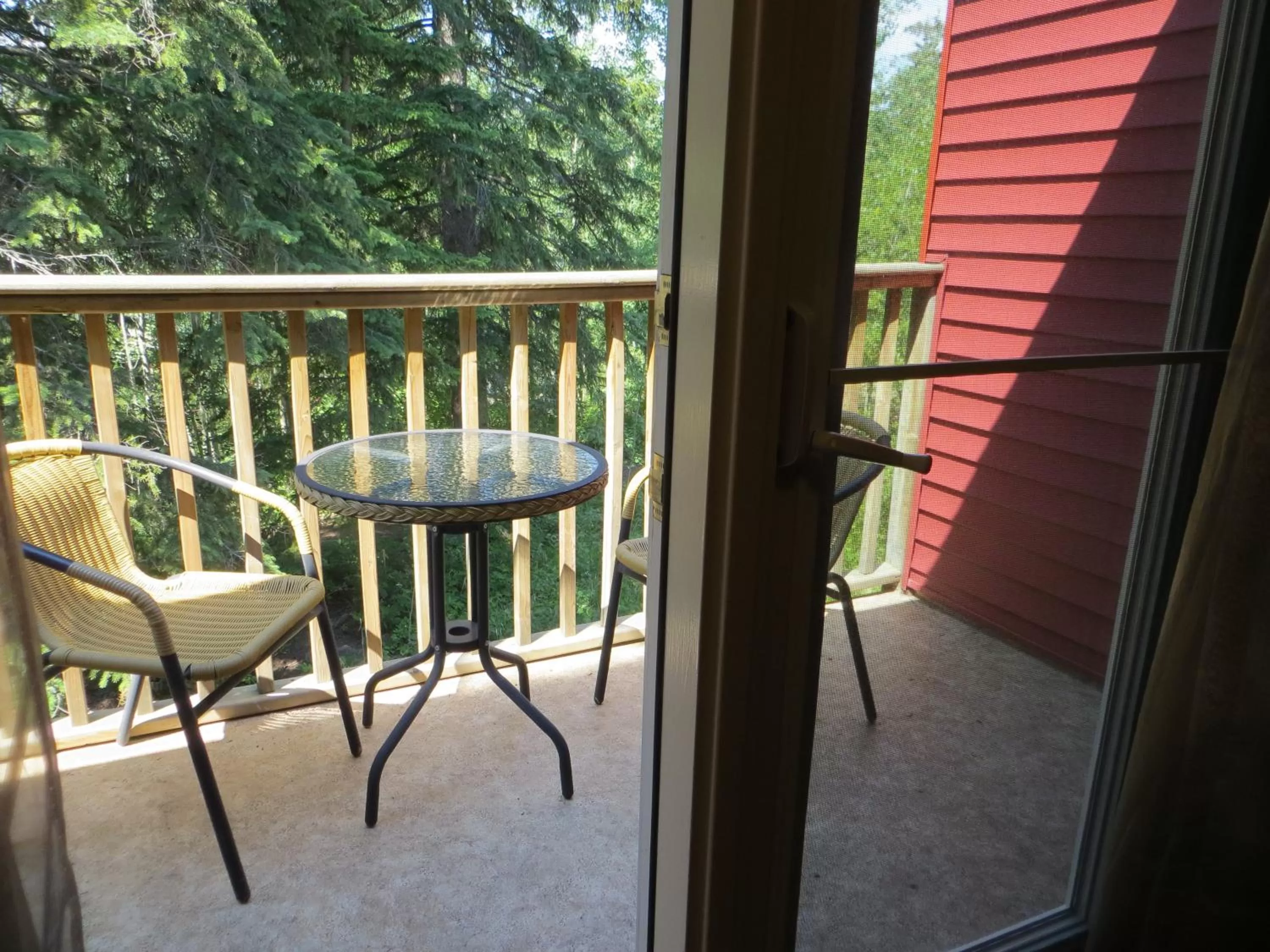 Patio in Village Creek Country Inn