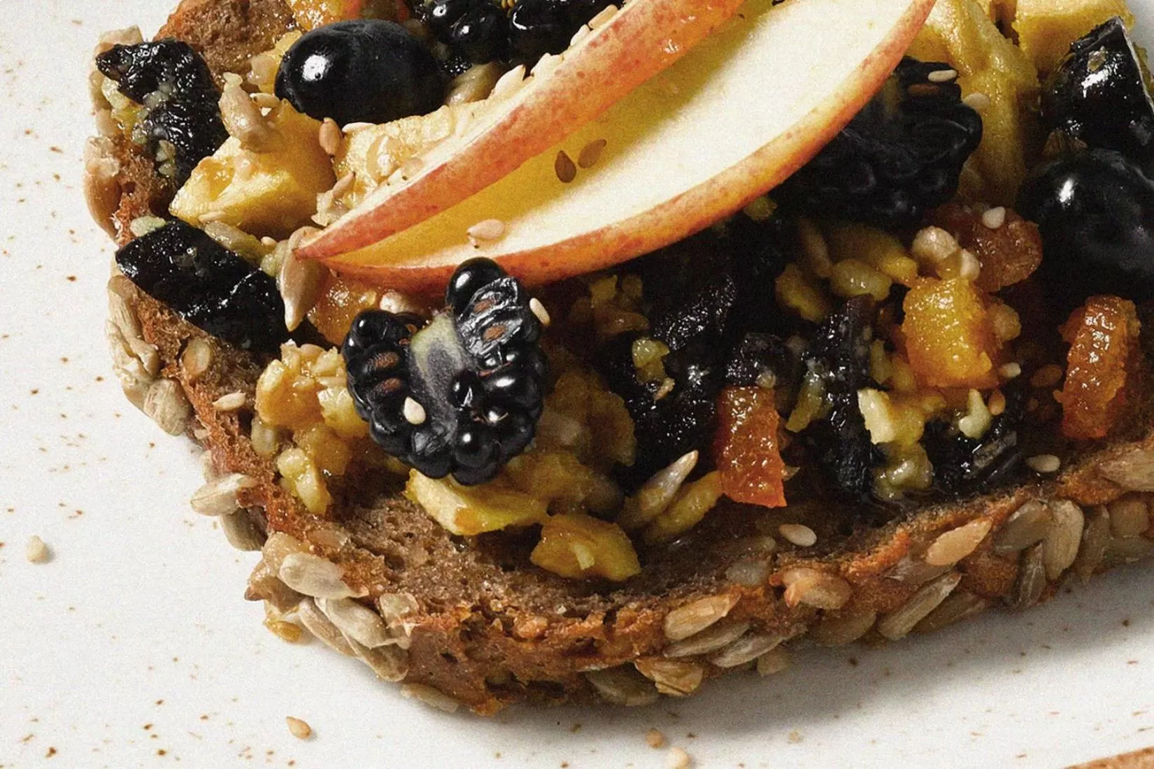 Food close-up in Das ACKER Hotel