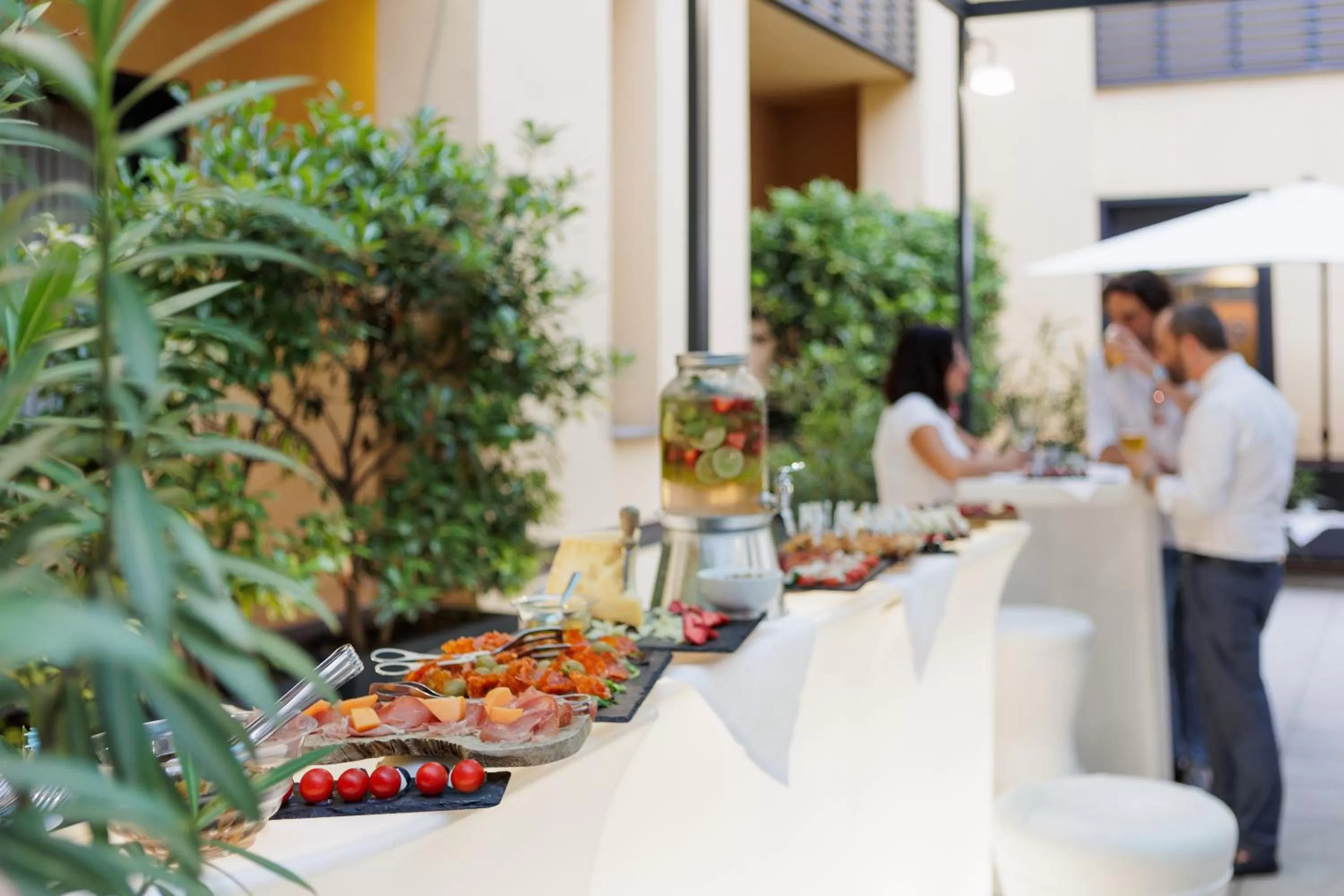 Inner courtyard view in iH Hotels Milano Gioia