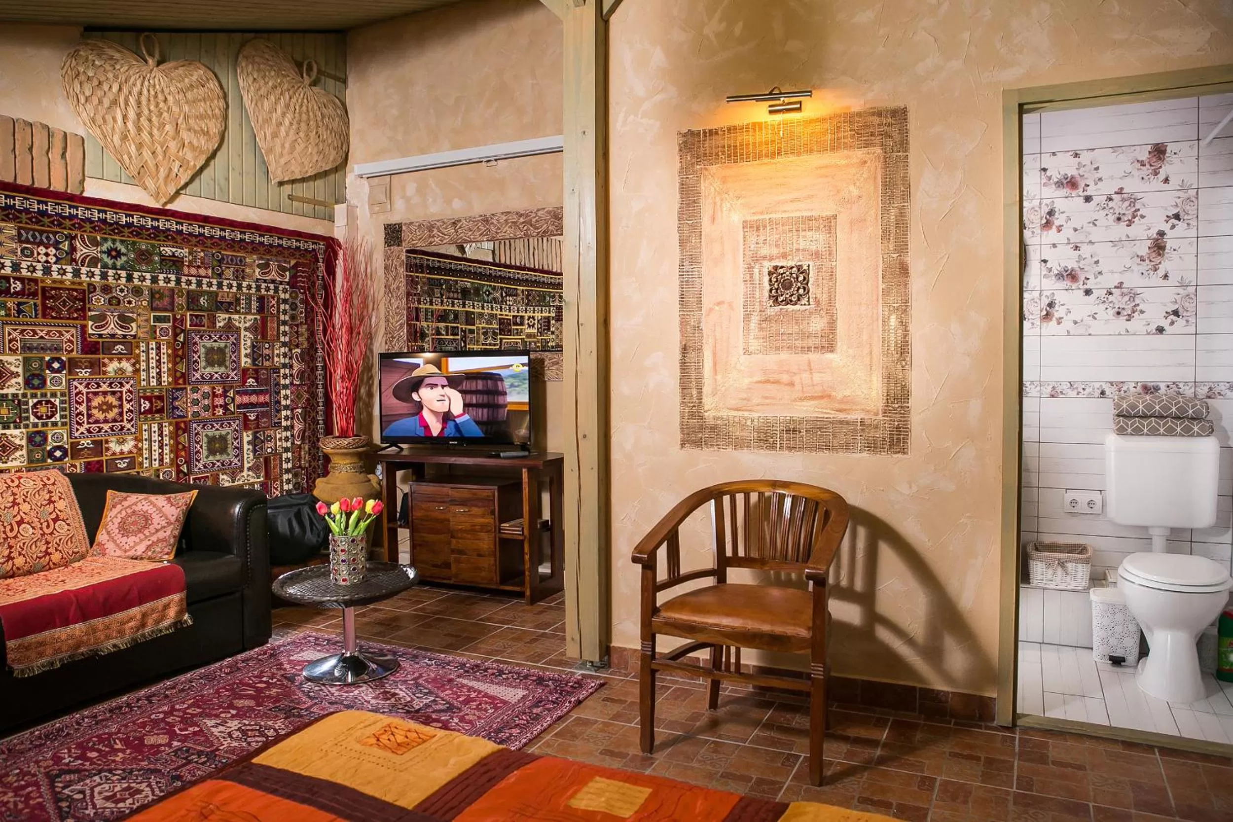 Seating Area in Green Park Villa