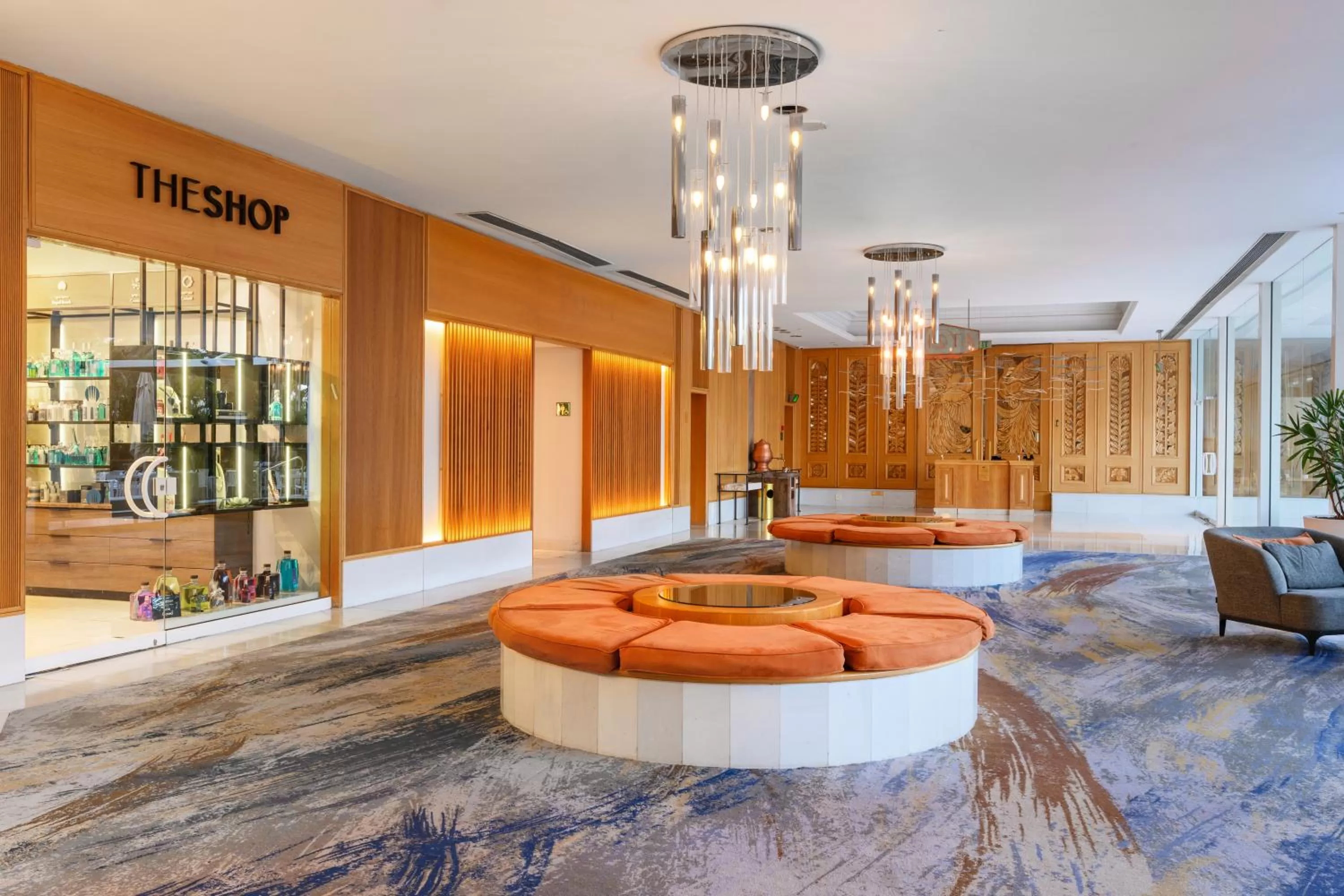 Seating area in Royal Beach Eilat by Isrotel Exclusive