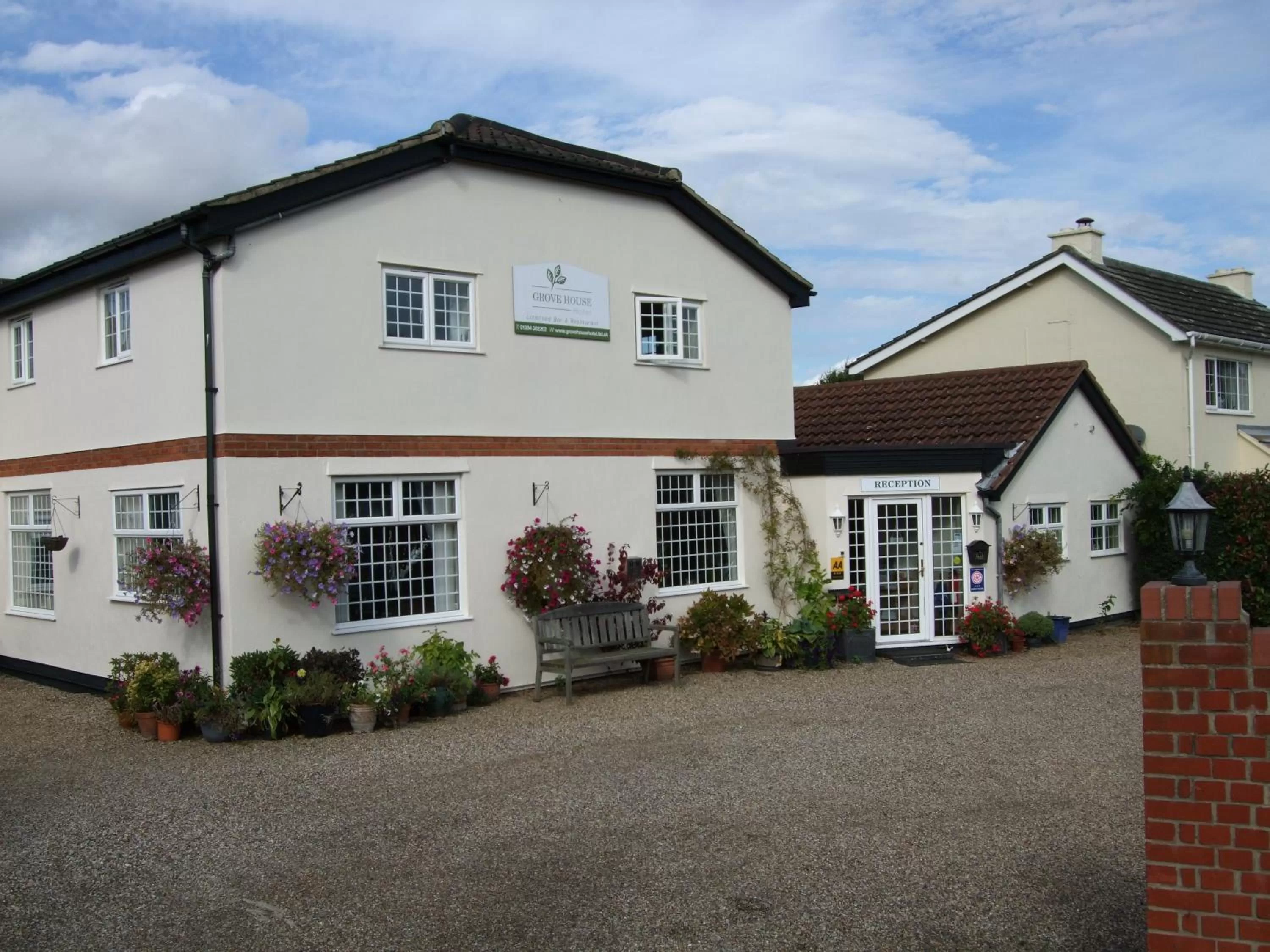 Property building in Grove House Hotel