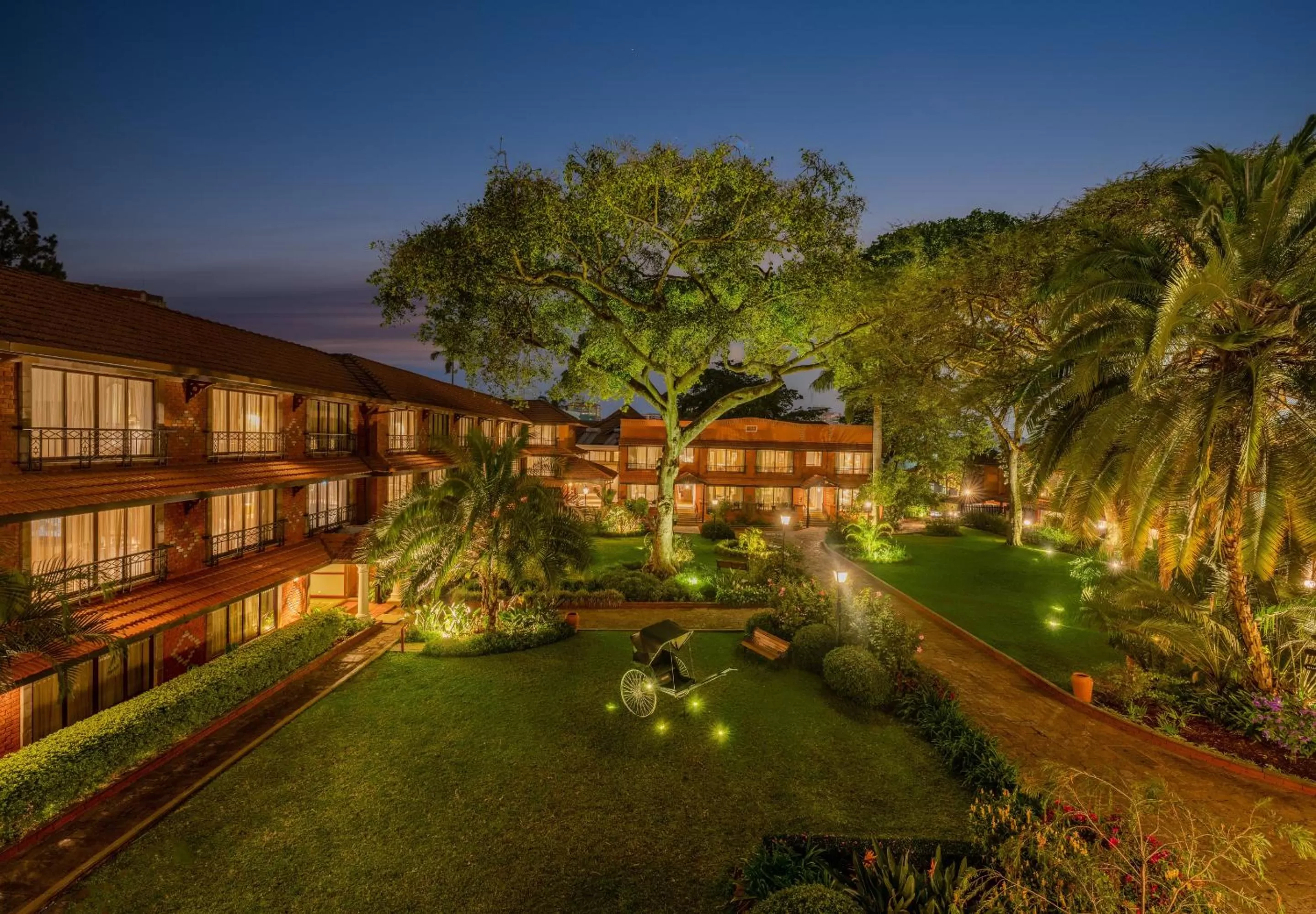 Inner courtyard view in Fairmont The Norfolk