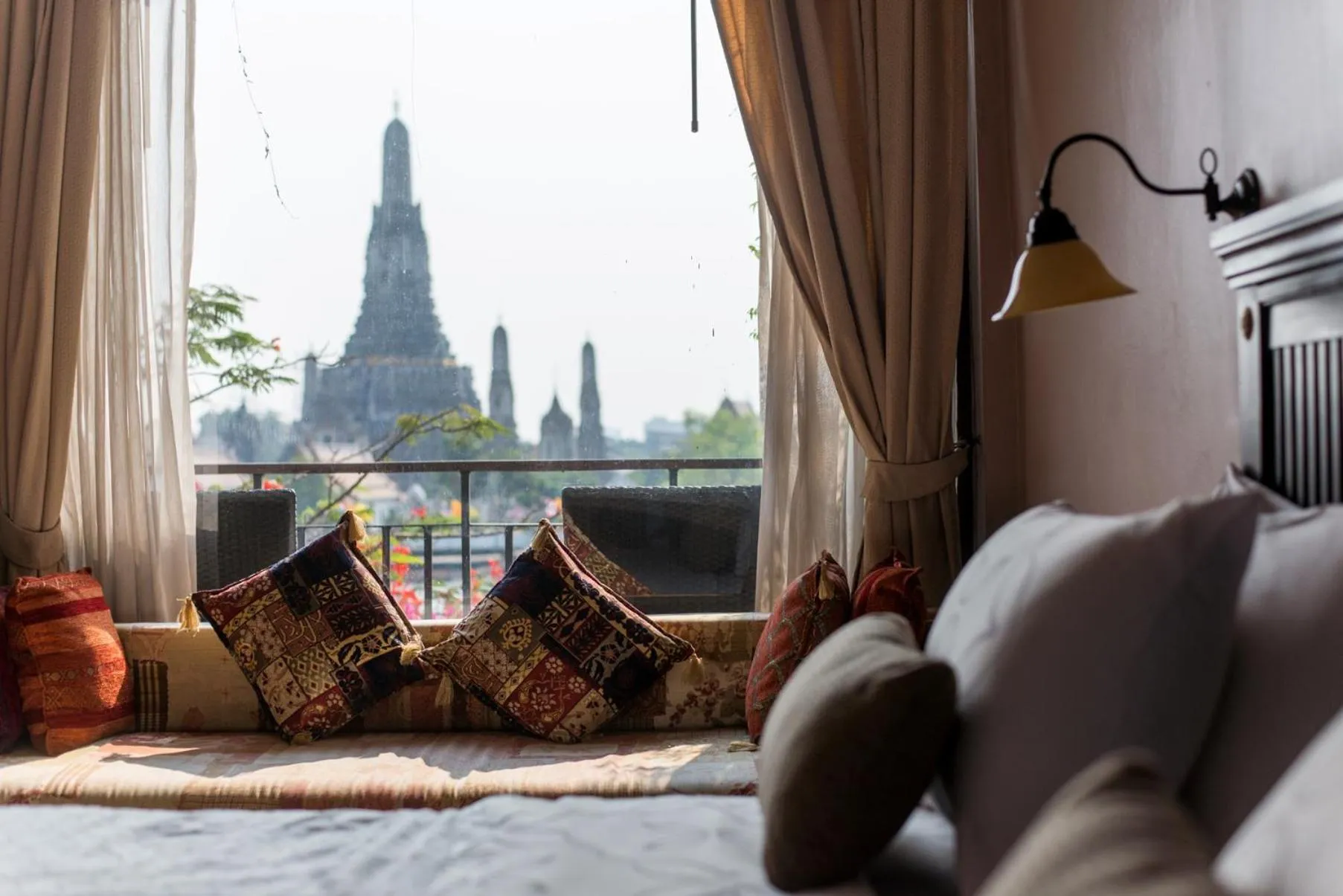 Seating area in Sala Arun