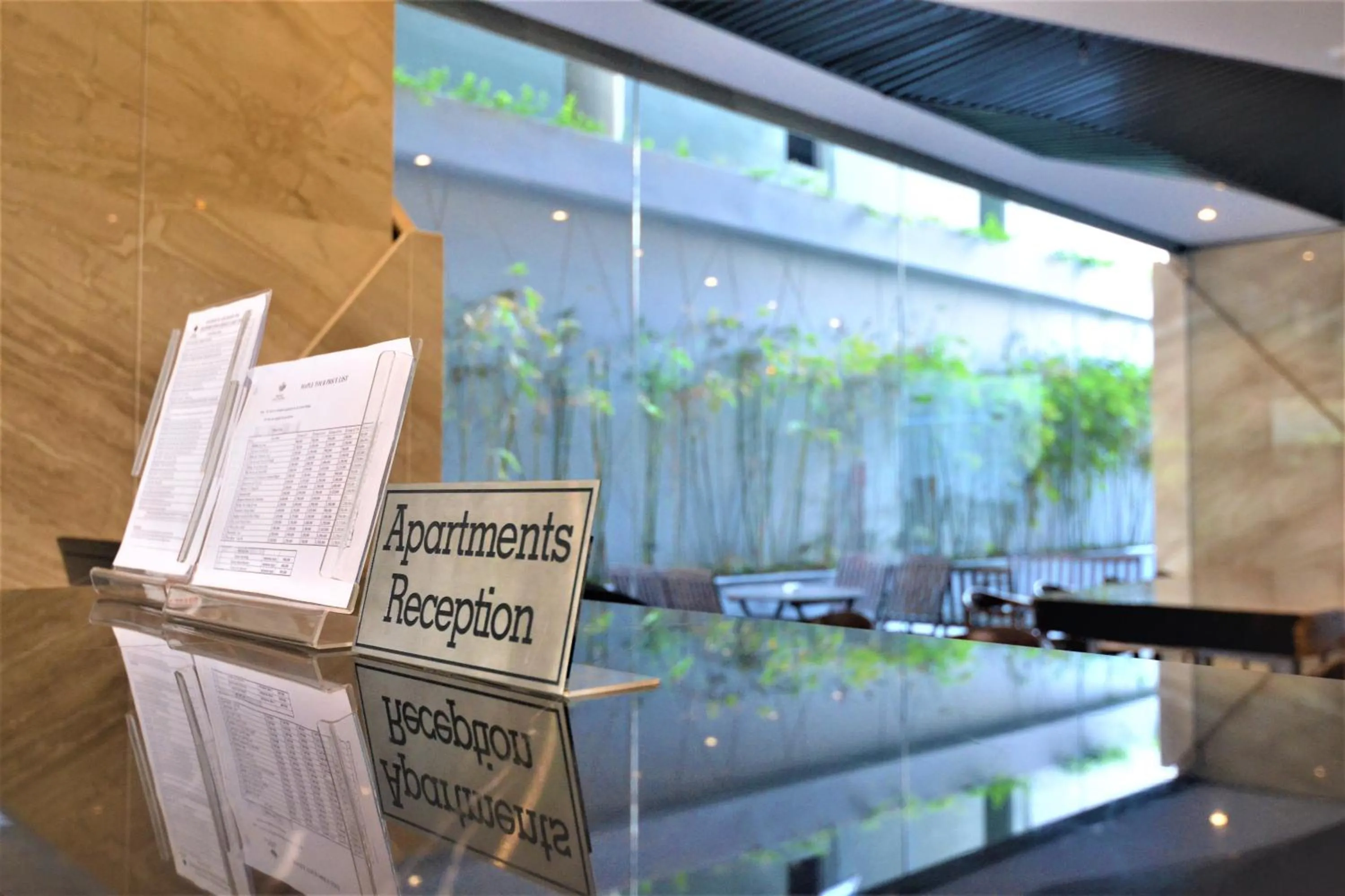 Lobby or reception in Holi Beach Hotel & Apartments