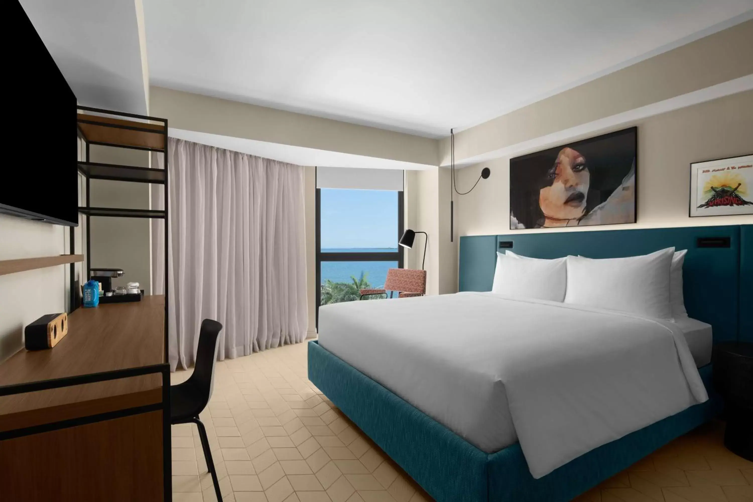 Deluxe King Room in ROK Hotel Kingston Tapestry Collection By Hilton Deluxe King Room in ROK Hotel Kingston Tapestry Collection By Hilton