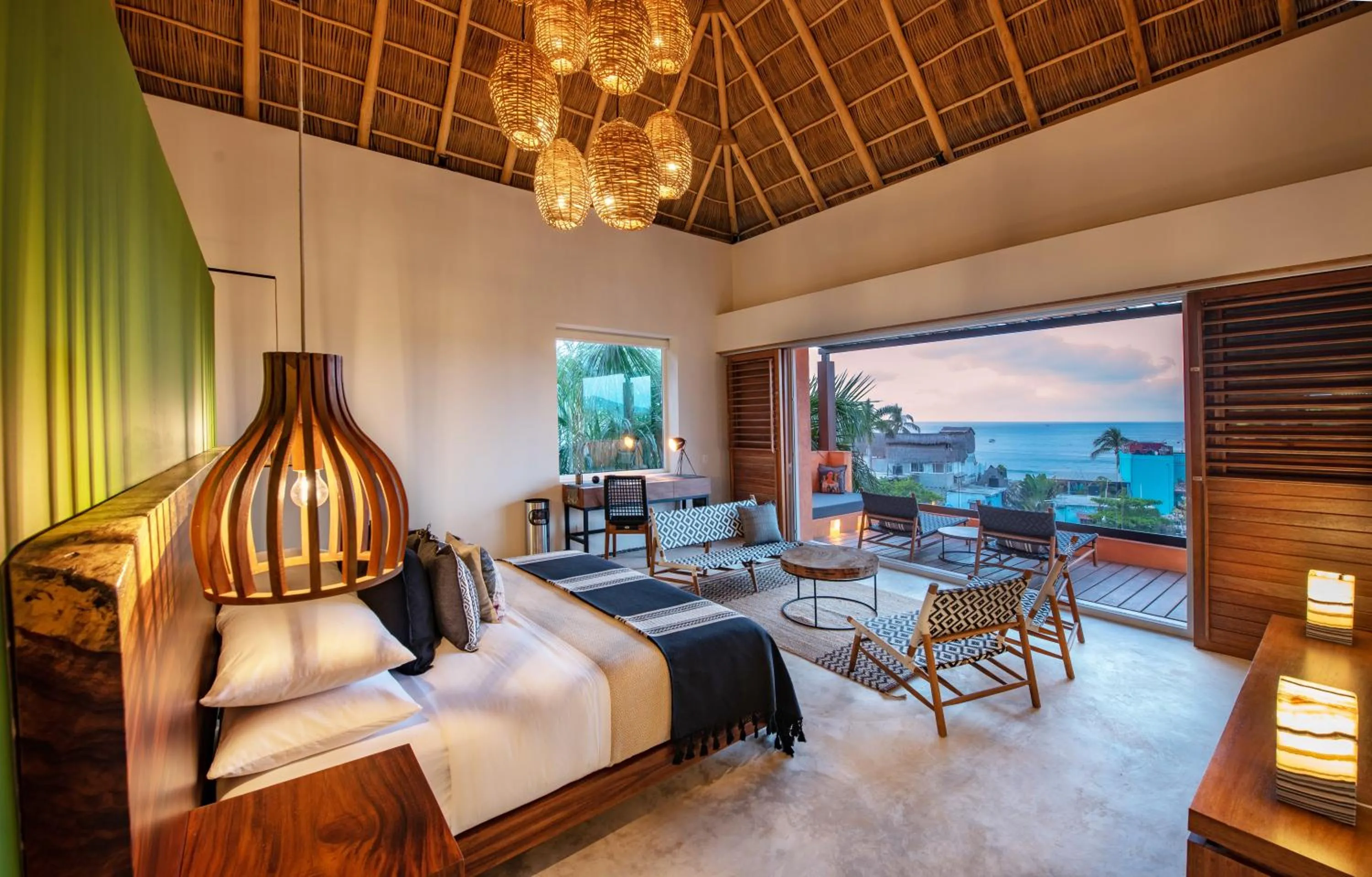 Bedroom, Bed in Sayulinda Hotel